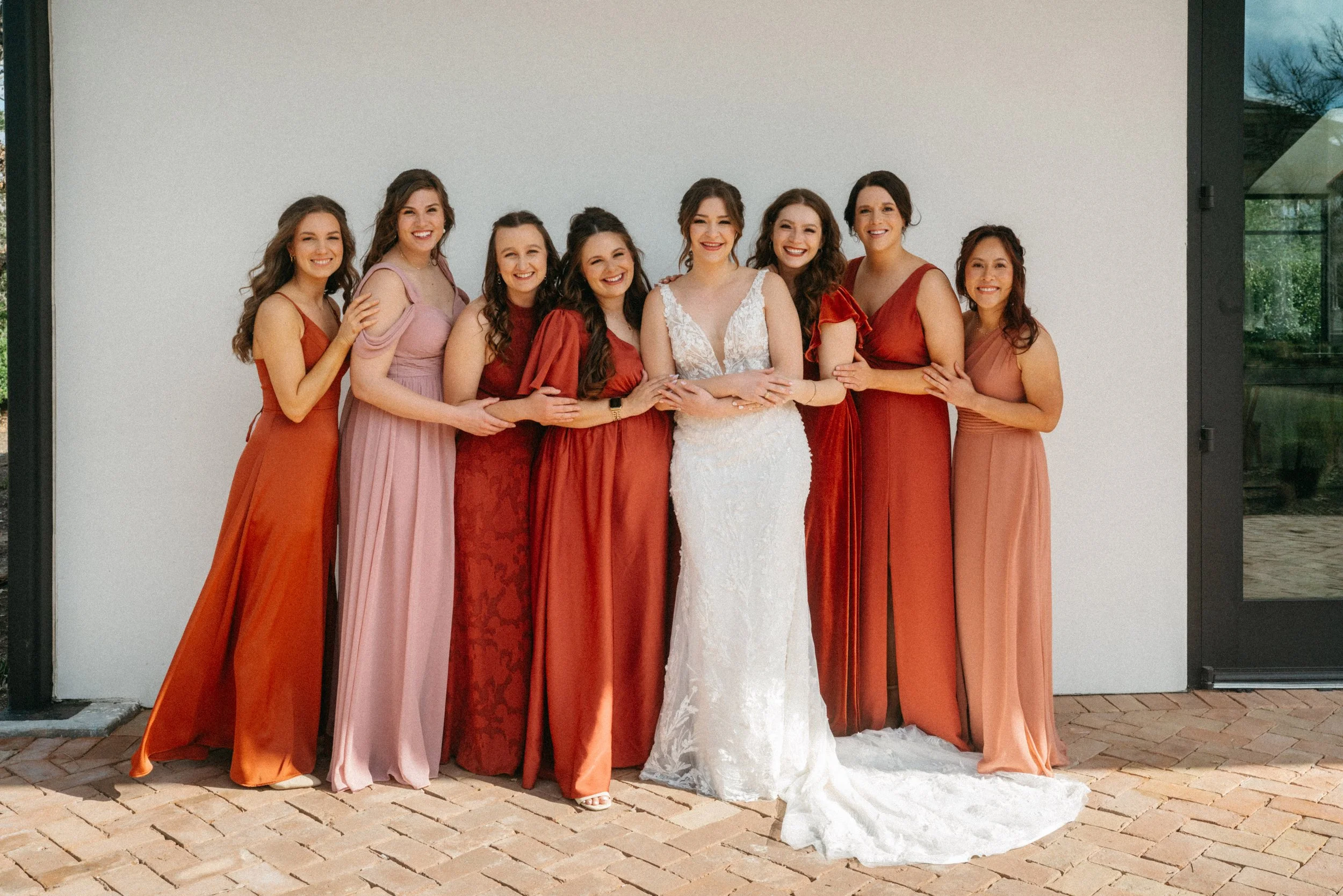 Bridesmaids together at The Grand Lady Austin wedding