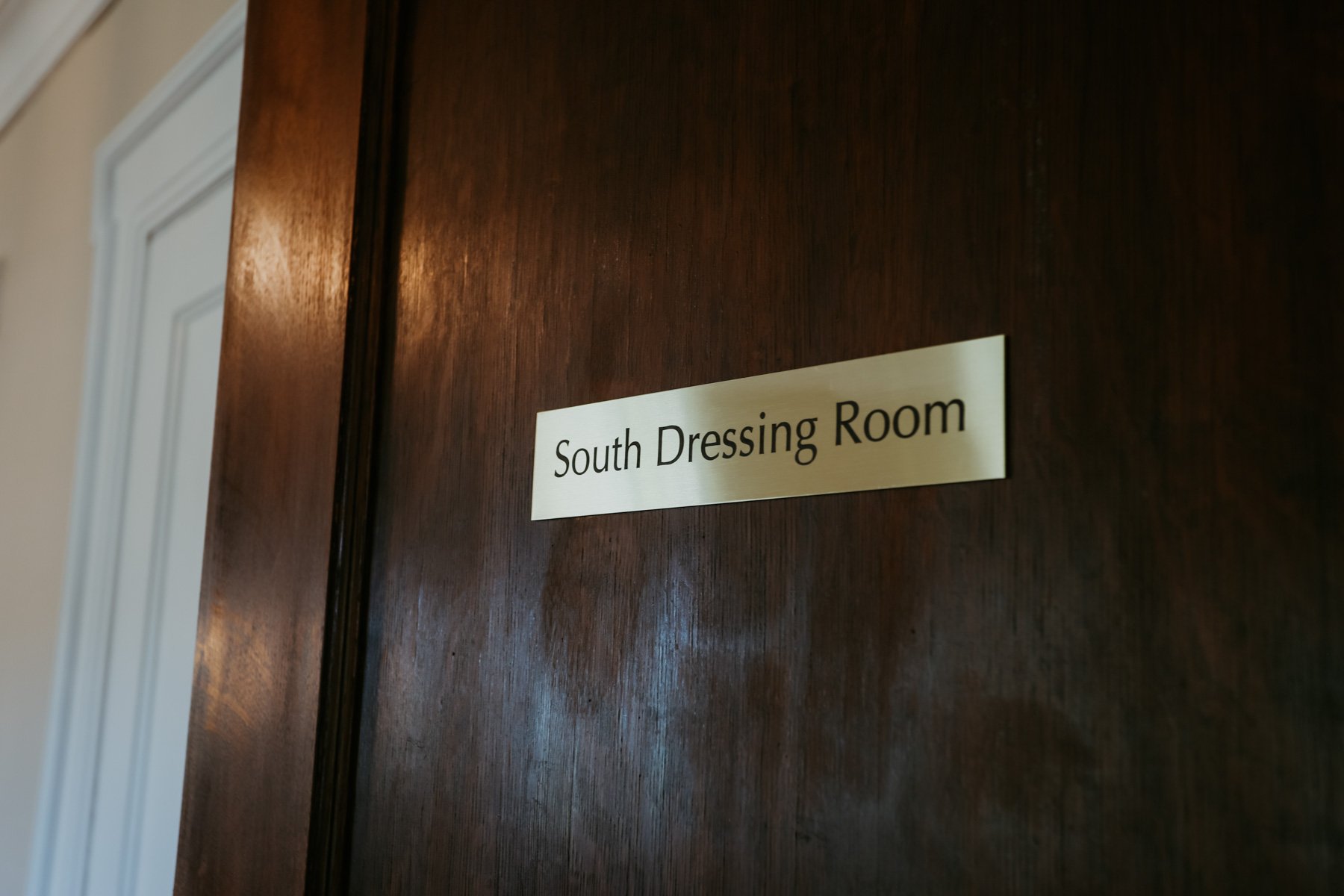 South Dressing Room