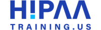 Official logo for HIPAA compliance training program certification