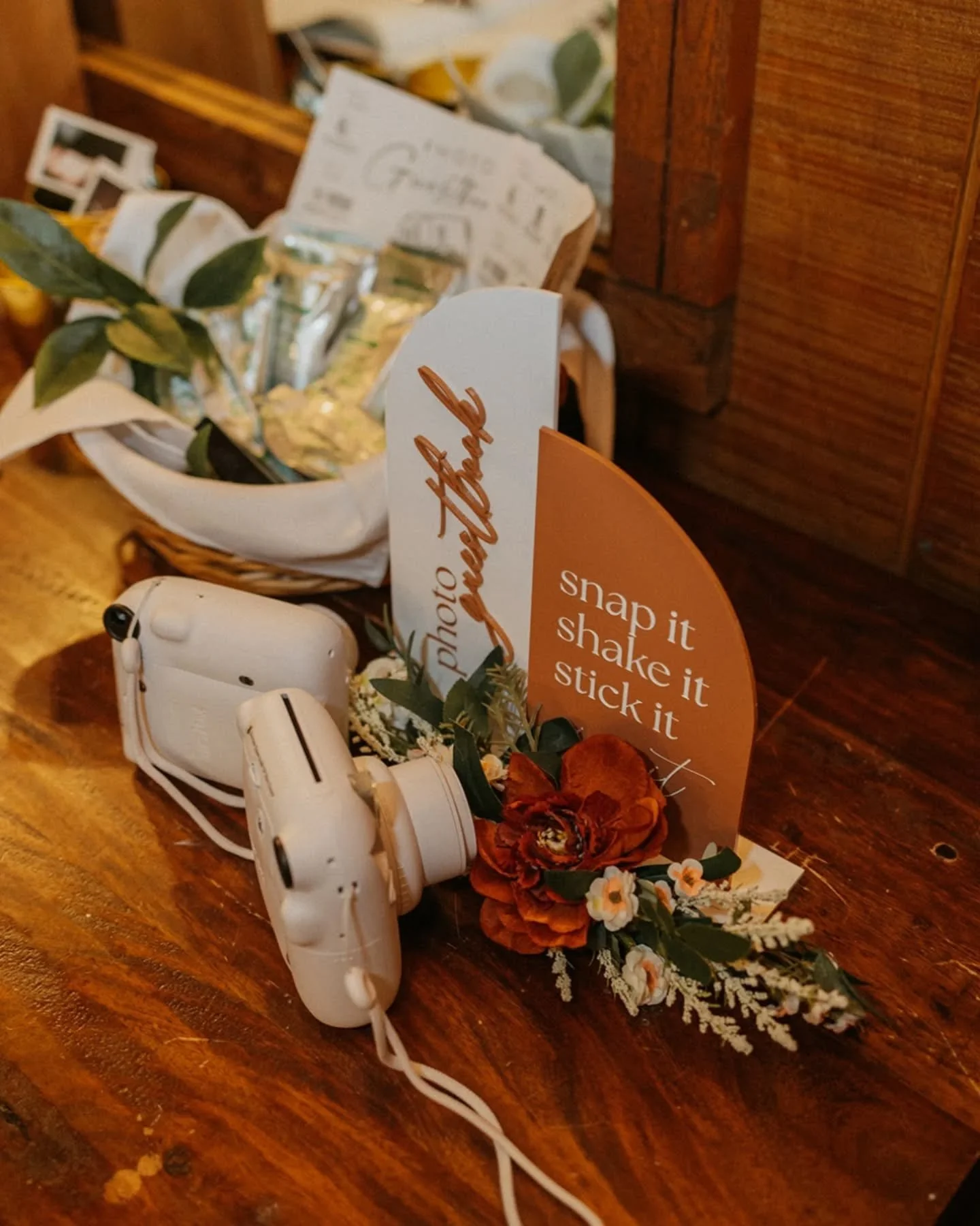 Future + past brides and grooms - we need your help!
What&rsquo;s the coolest guest book idea you&rsquo;ve seen (or used)?

Polaroid wall? Signed vinyl? Message-in-a-bottle? Something totally unexpected? Let us know!

@photographyby.reverie