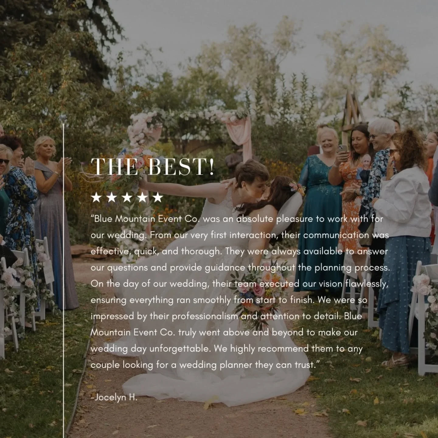 These two are some of our favorite people 🤍 Thank you for the kind words!