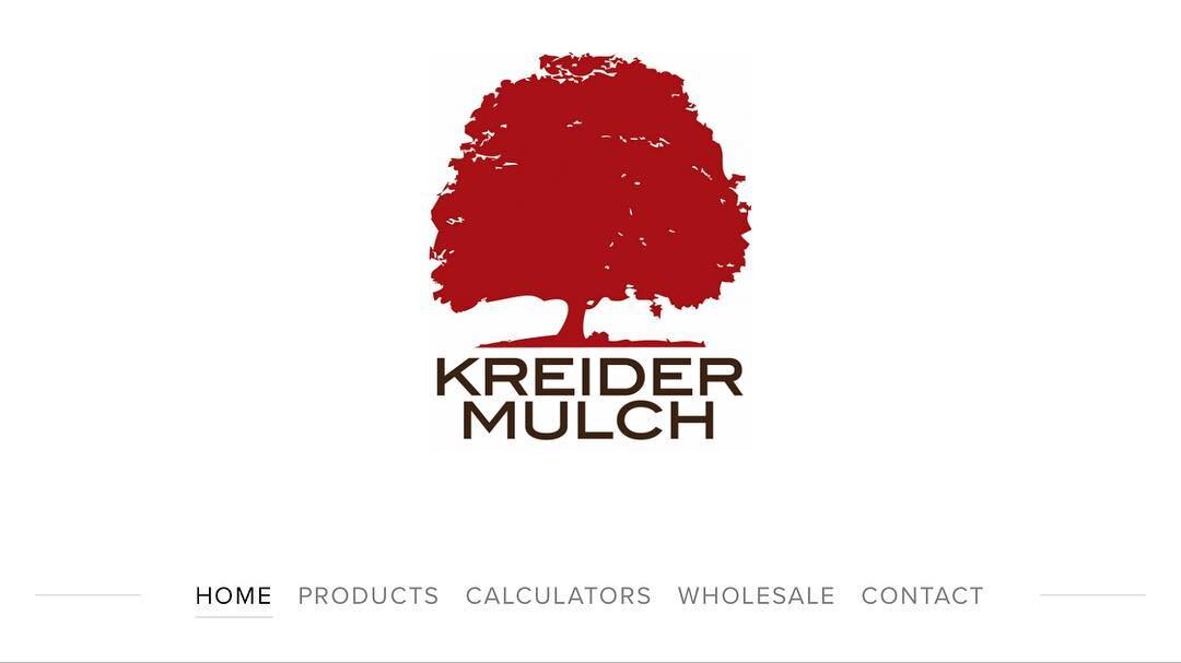 kreidermulch.com, refreshed. Our new website is live! Tap the link in our bio to see what's new.