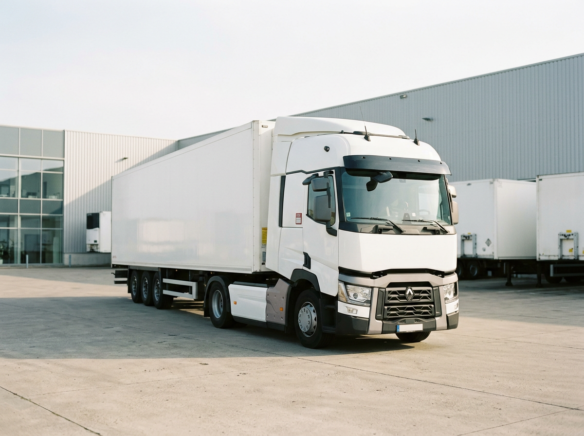 Image of C+E articulated lorry - ideal for HGV training in Wolverhampton and Birmingham at Bassi Driving Solutions