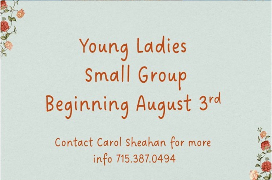Young Ladies Small Group