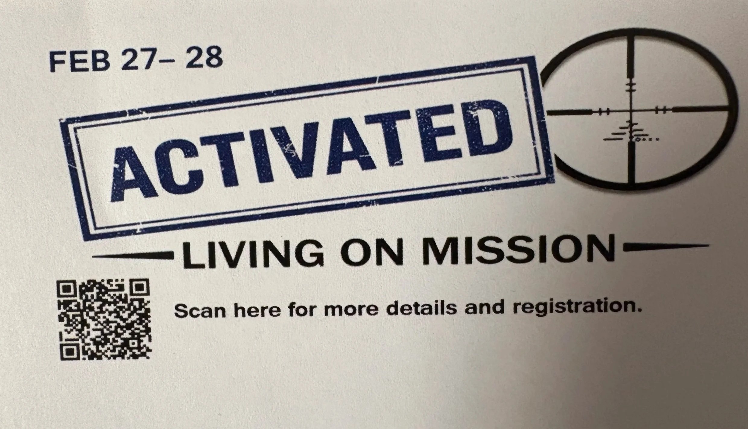 Activated: Living on Mission