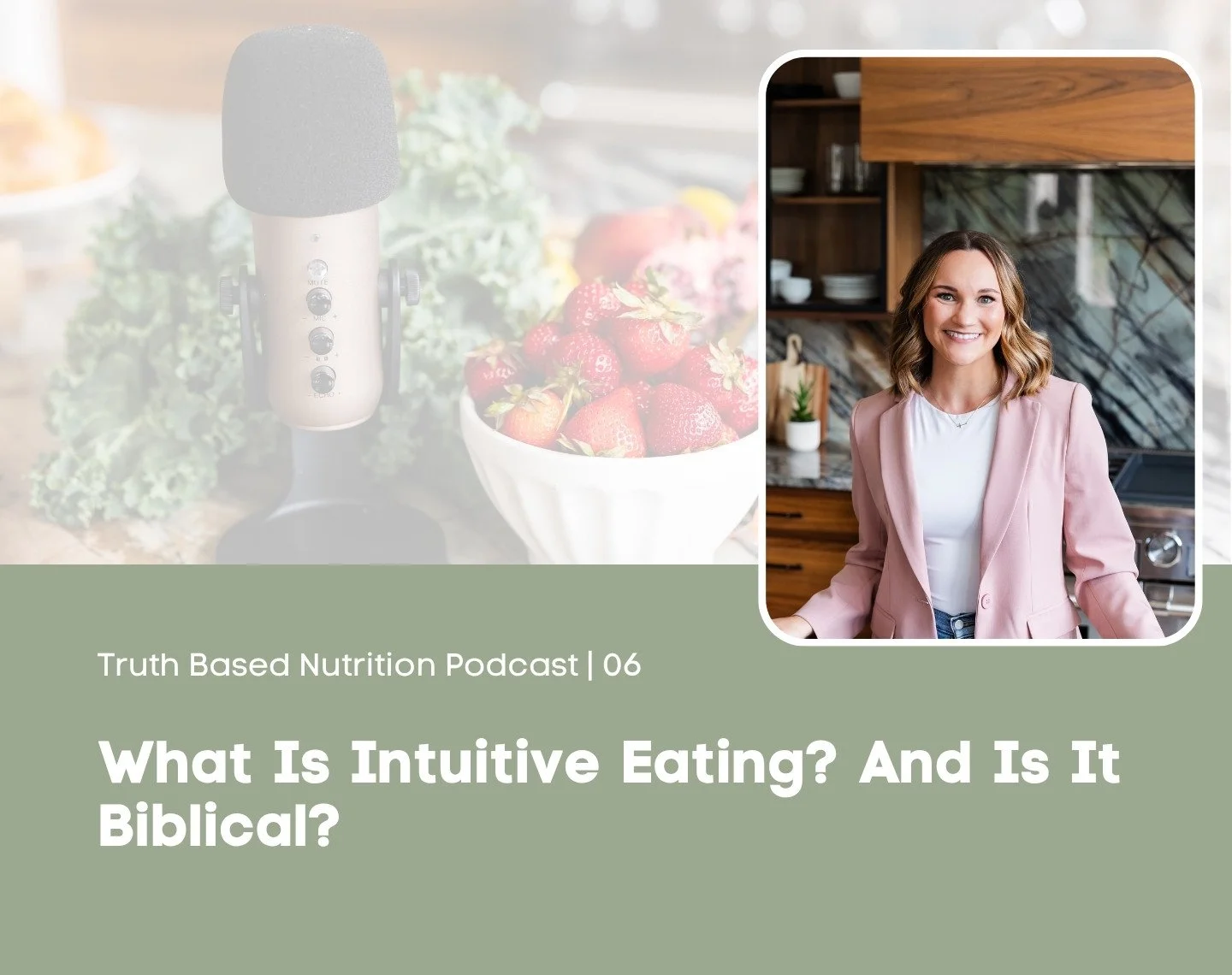 What Is Intuitive Eating? And Is It Biblical? | Maddox Nutrition Podcast Episode