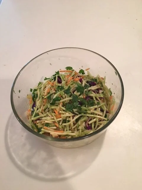 Asian broccoli slaw