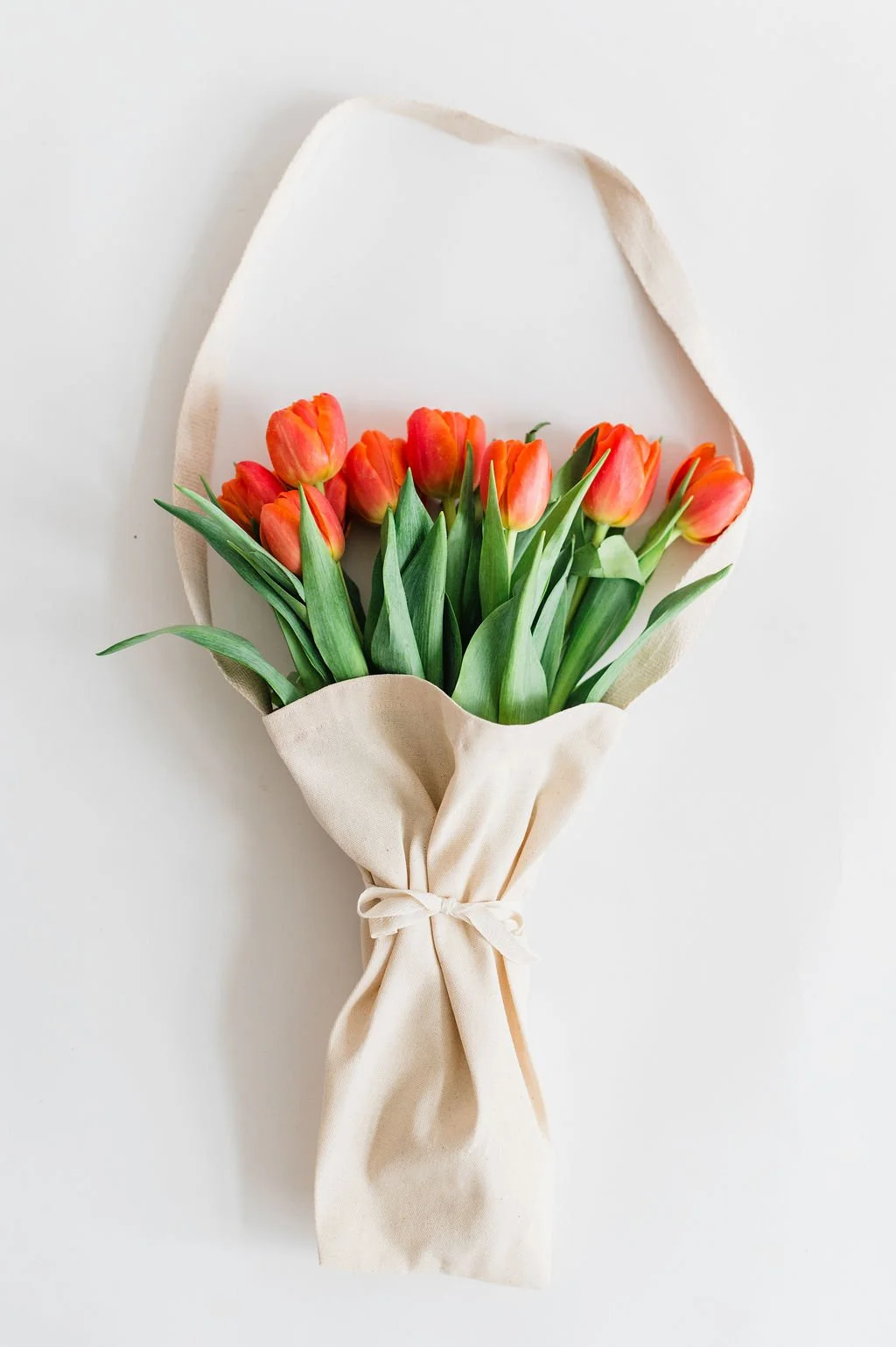 The Florist Tote - slightly smaller and lined for water retention during delivery