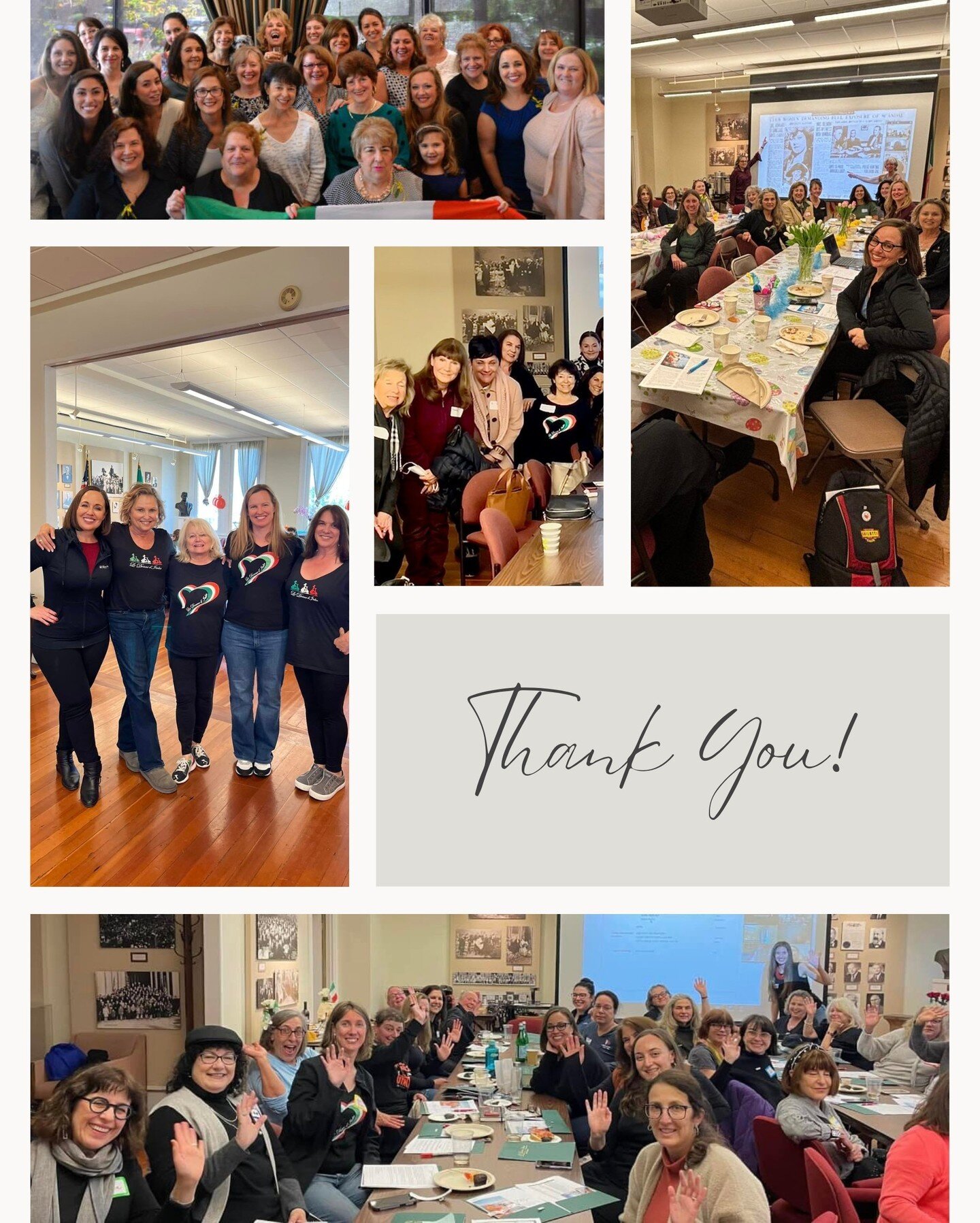 ICS extends heartfelt thanks to Le Donne d'Italia for graciously sponsoring our upcoming luncheon on April 10th at Casa Fugazi. Join us as we gather in the Italian Heritage Room to celebrate the generosity and support of Le Donne d'Italia. It promise