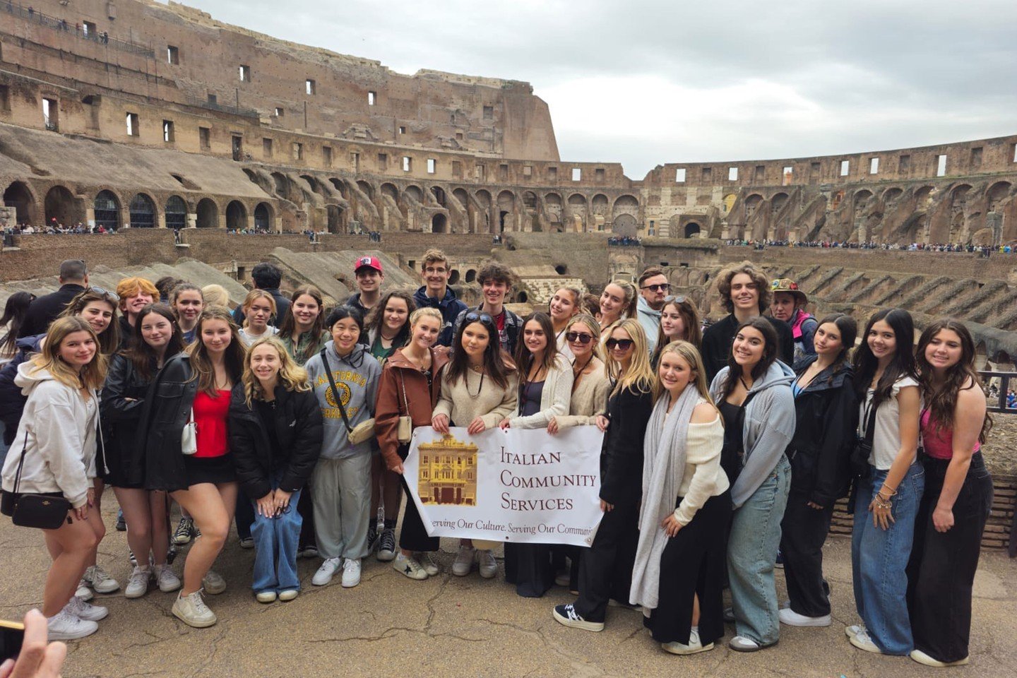 The recent educational trip taken by students from the Burlingame High School Italian class to Italy was made possible thanks to the support of the ICS 2023-2024 John C. Riccio Grant. Burlingame High School is among the 8 schools that received this g