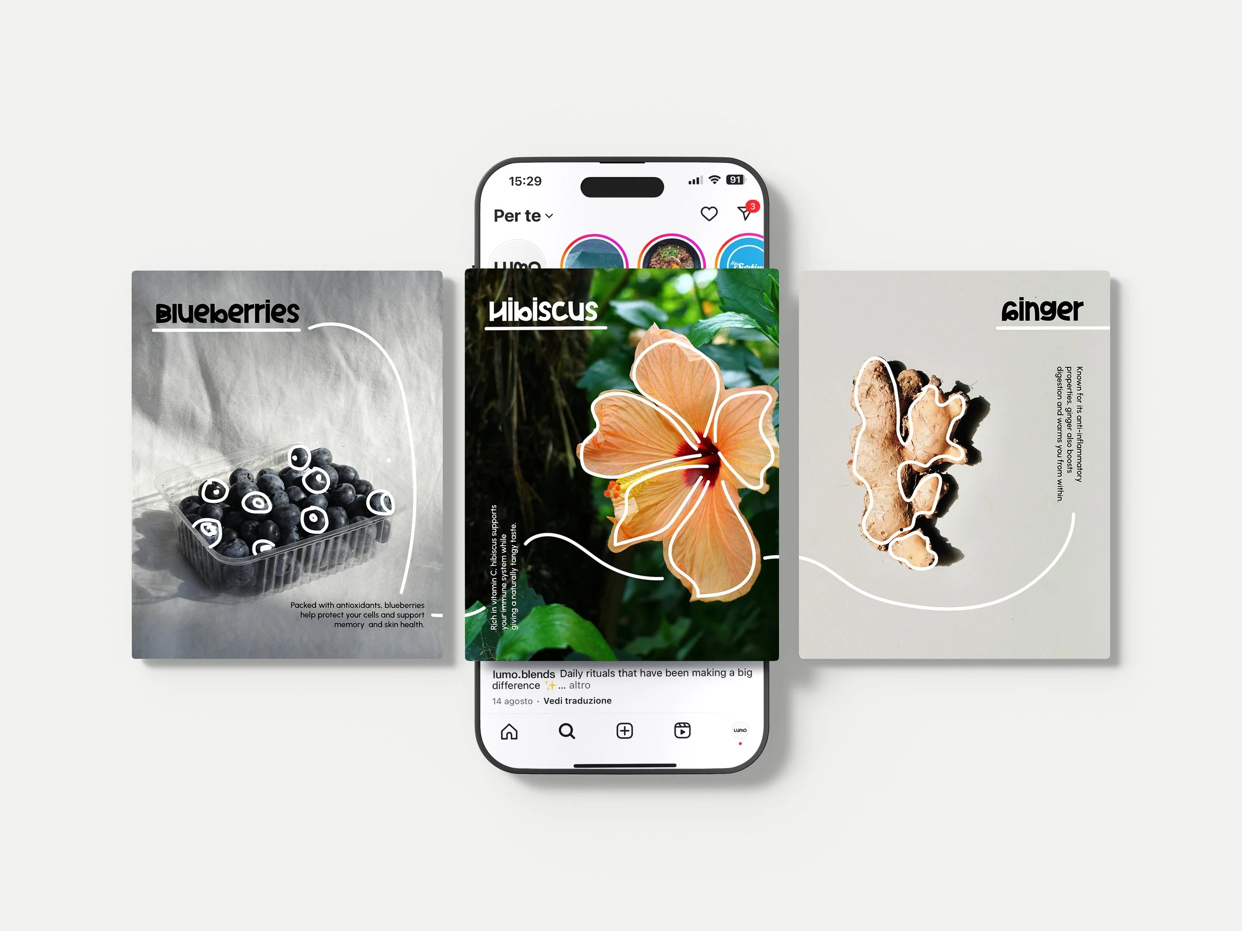 Social media content