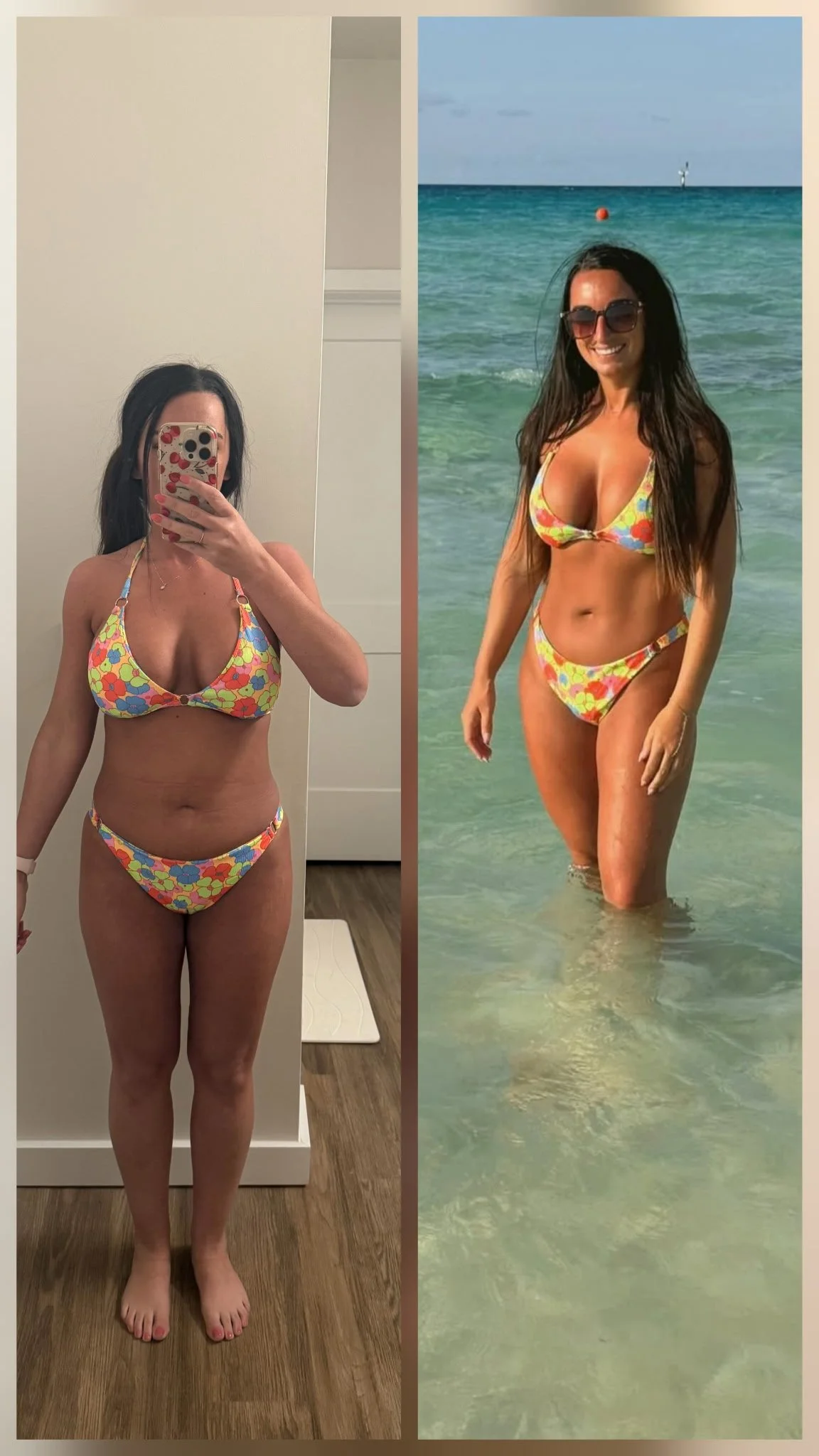 Ashley's two month transformation!!!! 