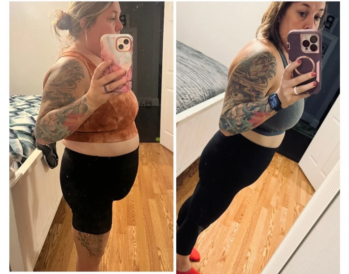 Ashley's 5 month transformation!!!!