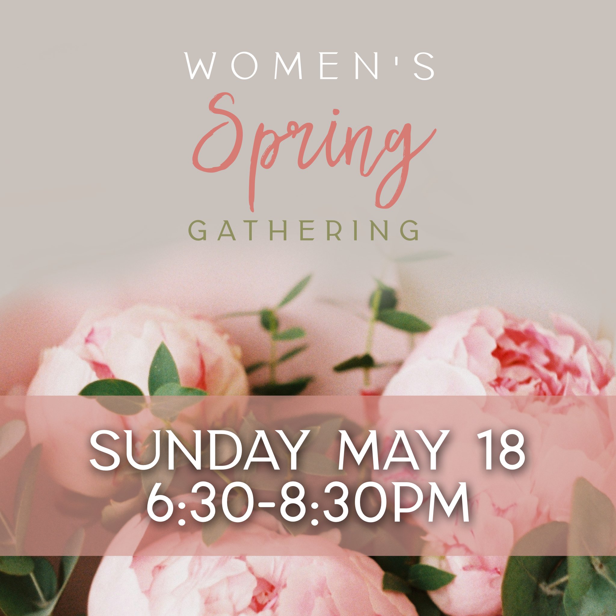 Women's Spring Gathering
