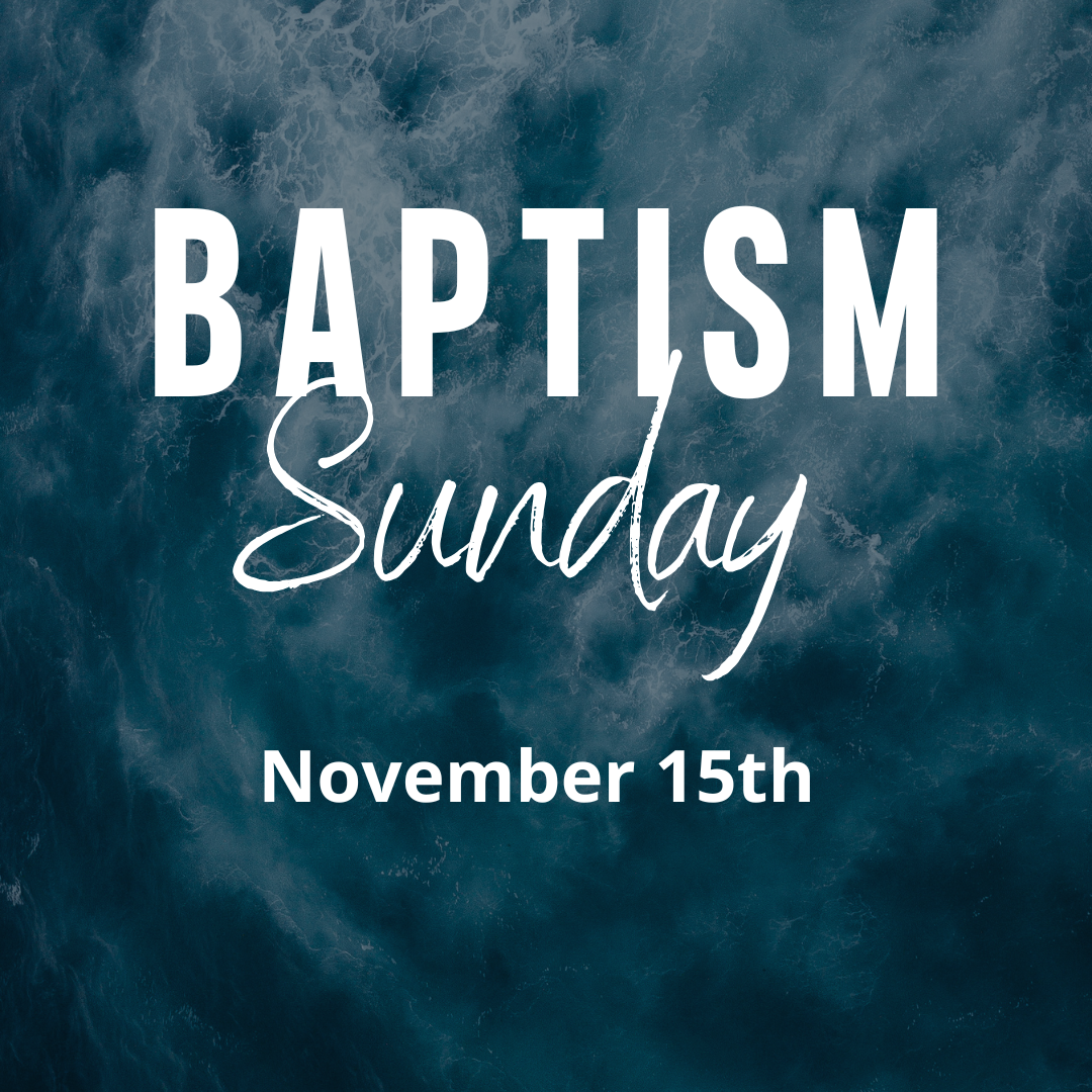 Baptism Sunday