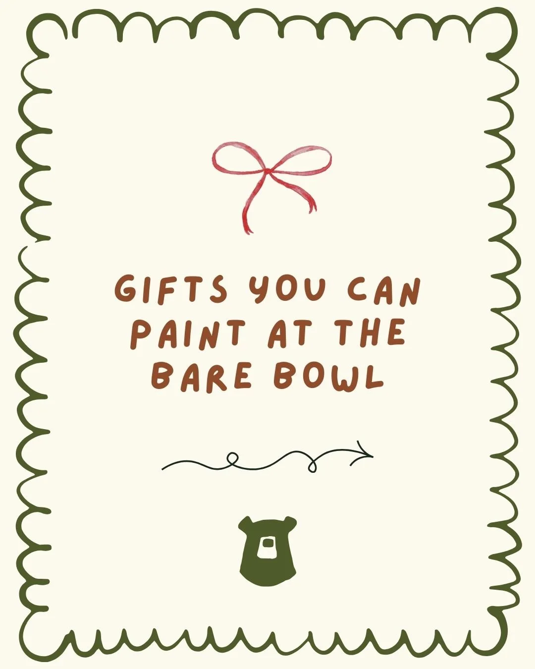 Cross off that gift list! 🎁  We have something for everyone, and the best part? You can customize any piece so it's truly one-of-a-kind and a piece they'll cherish for years to come 🌟 

#paintyourownpottery #delawarepotterystudios #handmadewithlove