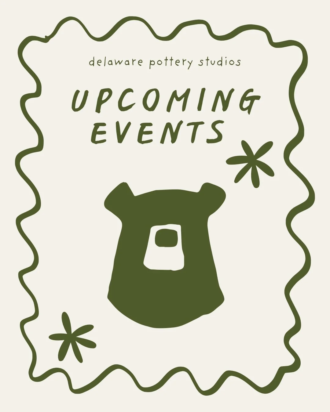 Upcoming specialty classes for January-March! 
Our recurring classes are also starting to be published. 
Link to classes in bio
#potterystudio #paintandsip