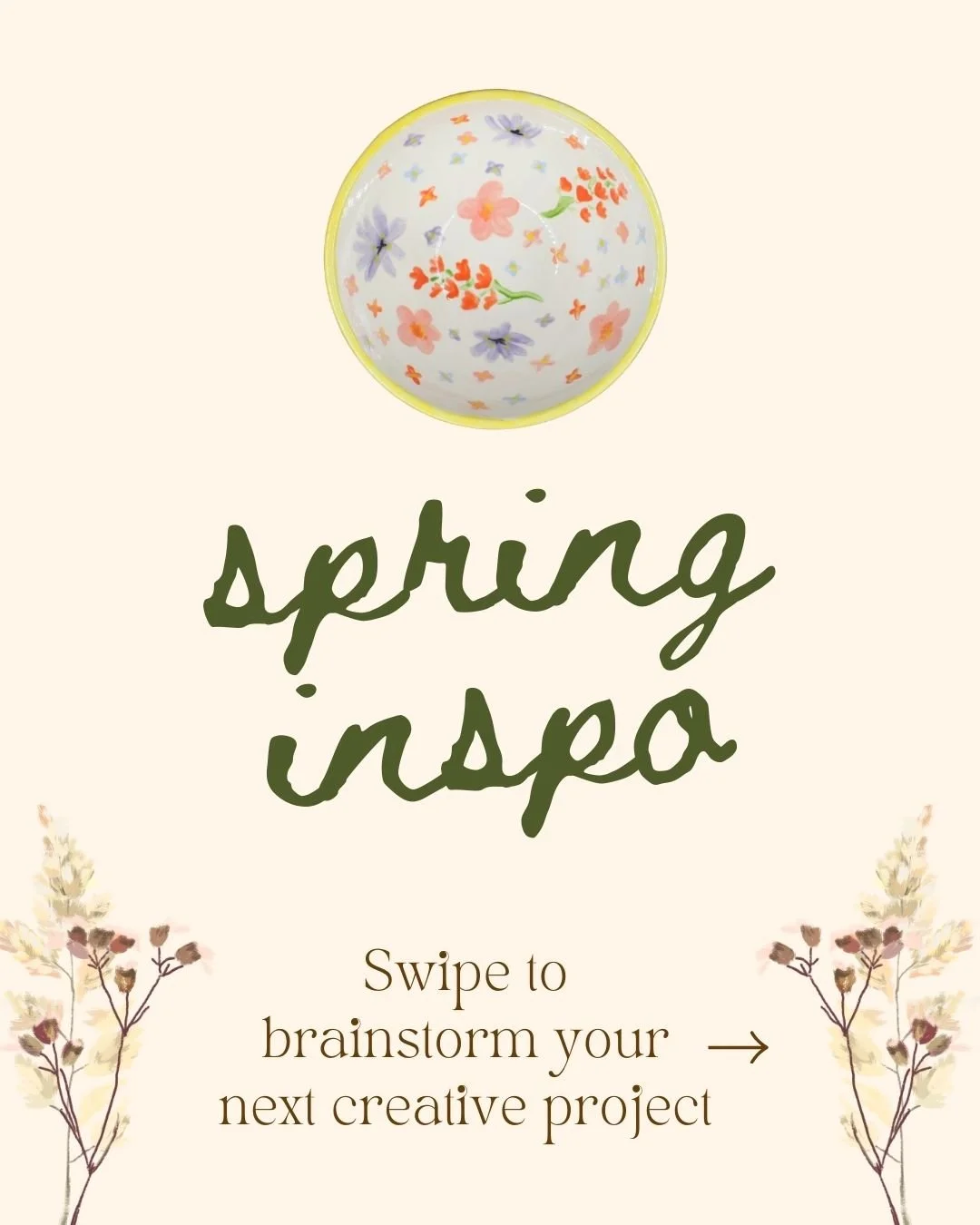 Spring is in the air... and we&rsquo;re soaking up all the soft, fresh, joyful vibes with creative inspo straight from Mother Nature herself! Pastels, dainty florals, and whimsical garden creatures? Yes please! 🌷🐇 

✨ Know who made these? Tag them!