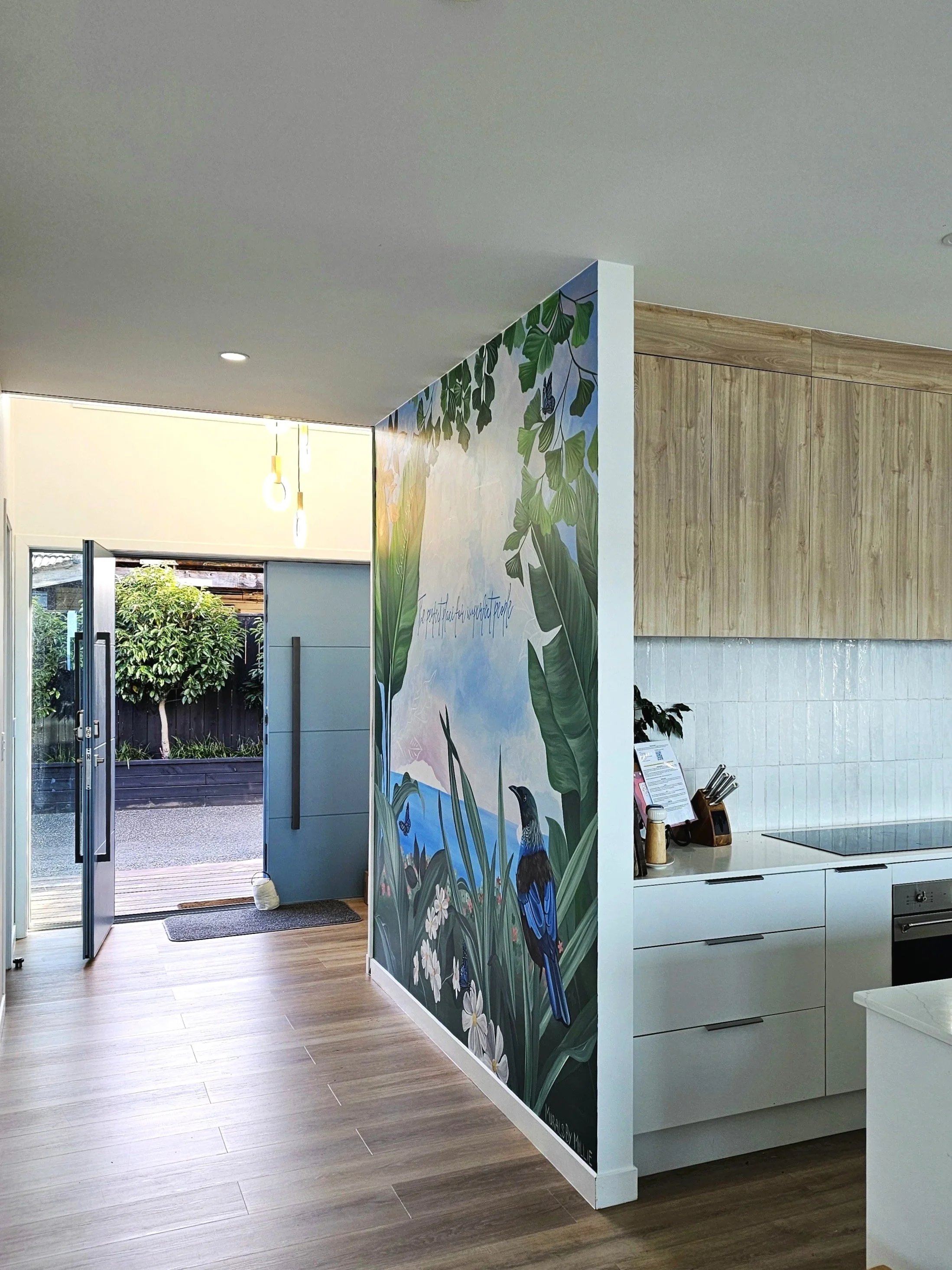 Private Residence Mural - Ngongotahā