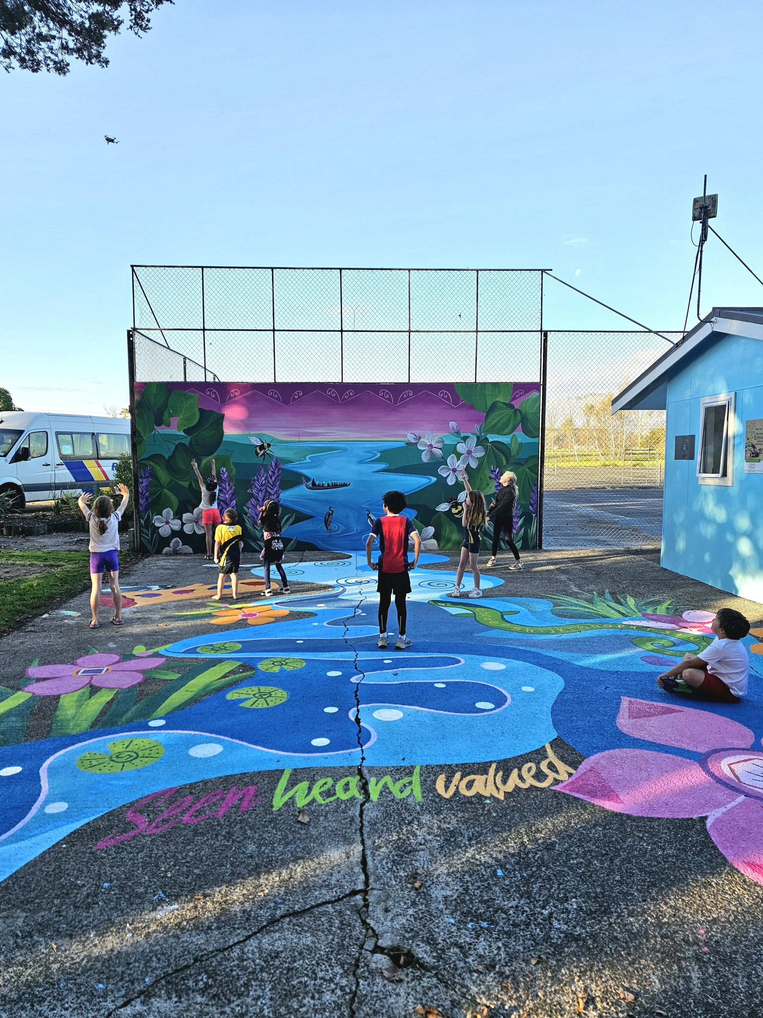 Springdale School Ground Mural