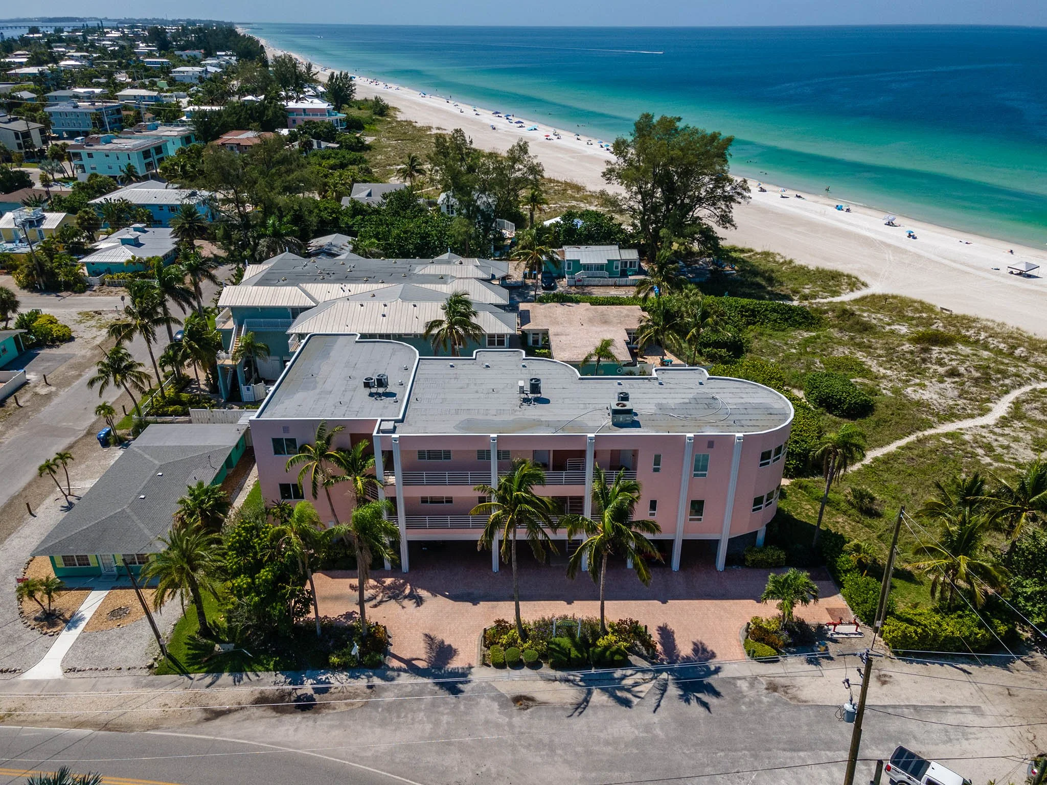 3708 Gulf Drive Holmes Exterior drone-2.jpg
