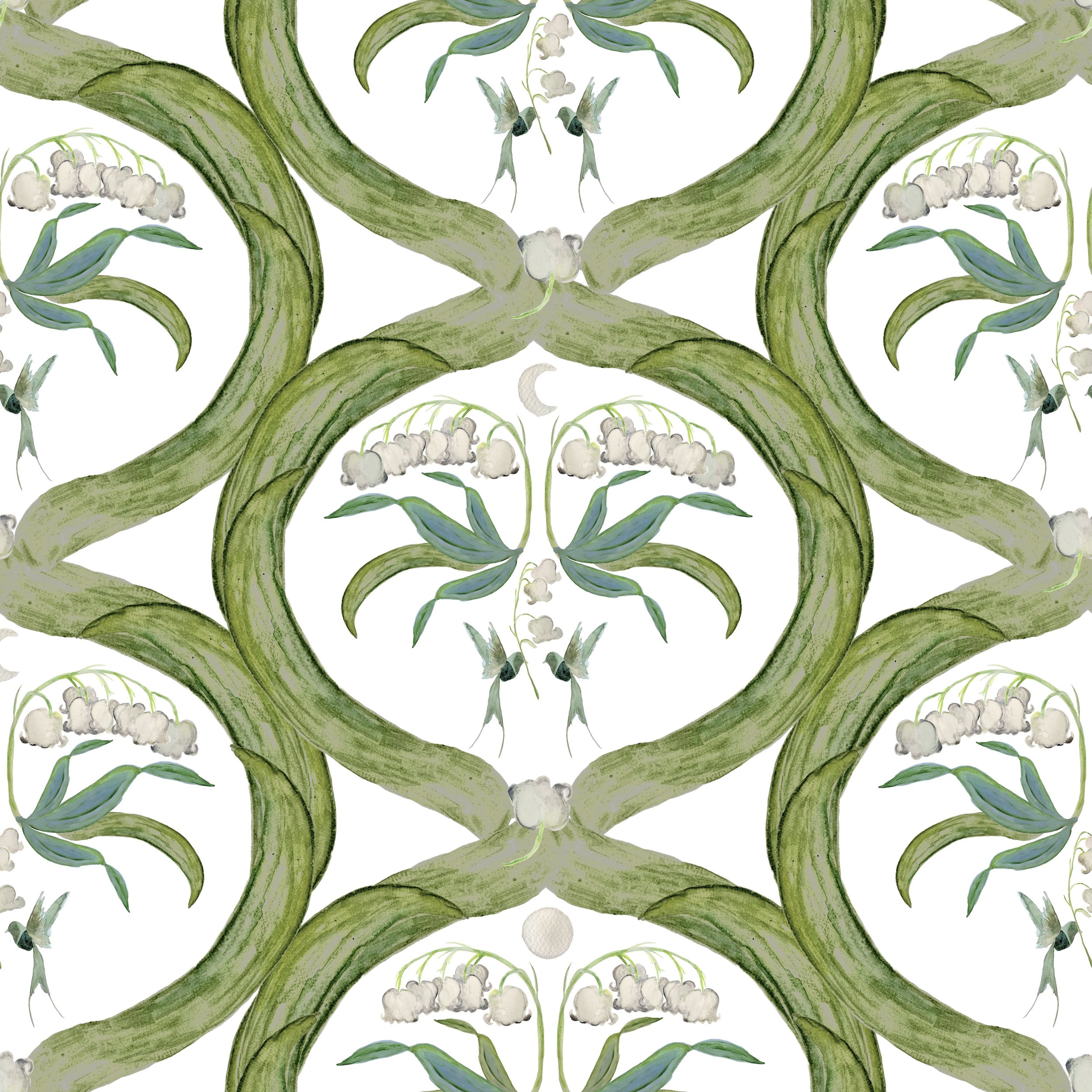 teal green lily trellis.jpg