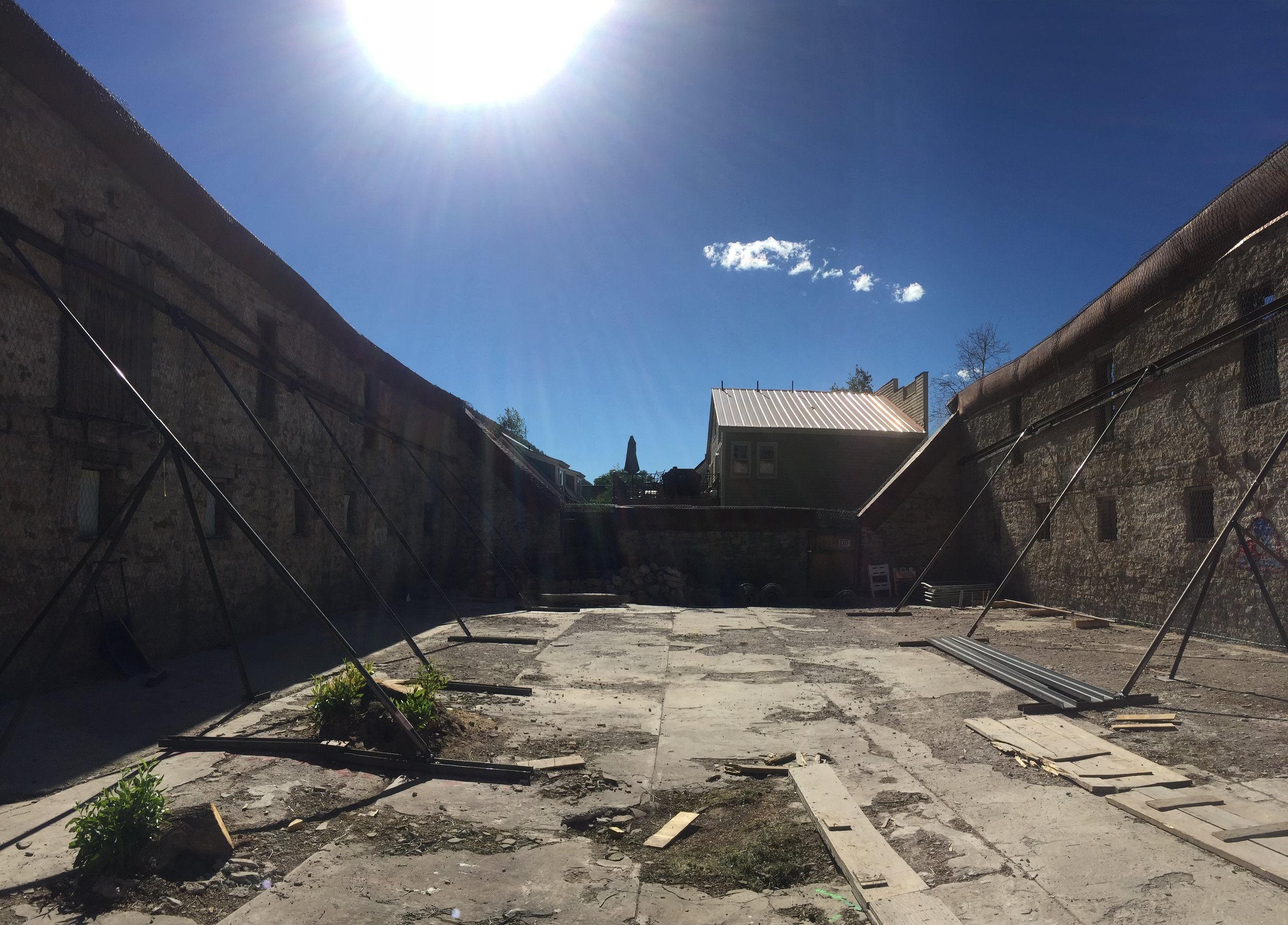 Building Permit Issuance for the Transfer Warehouse