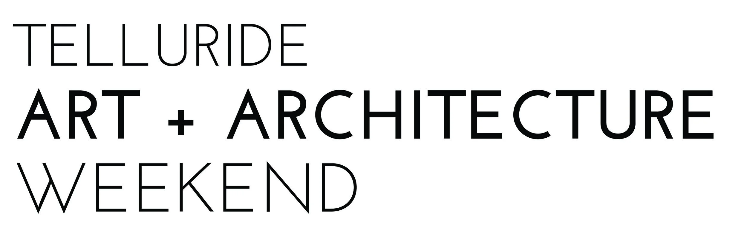 2017 Telluride Art + Architecture Weekend SOLD OUT