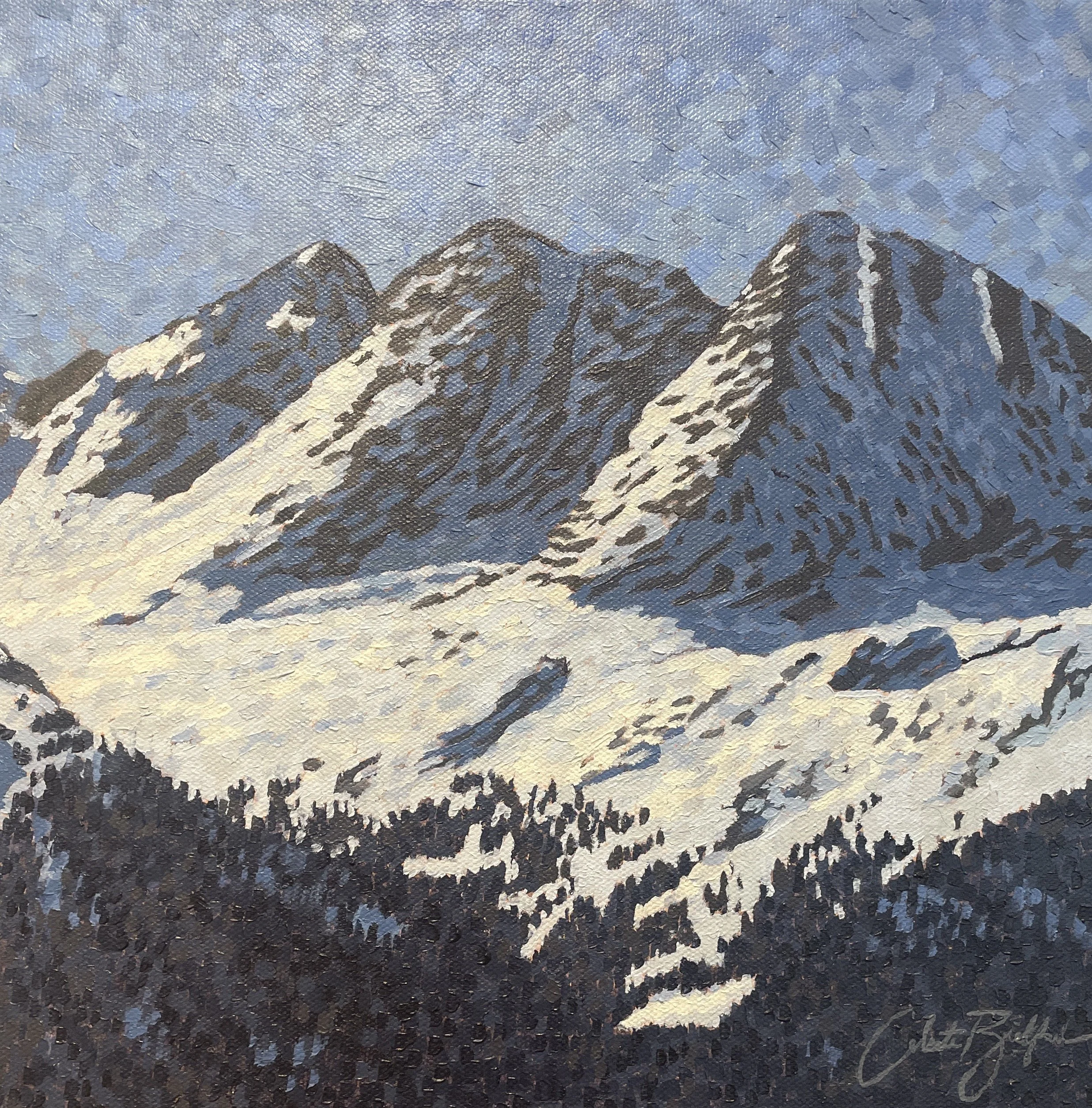 Trinity Peaks by Celeste Bickford