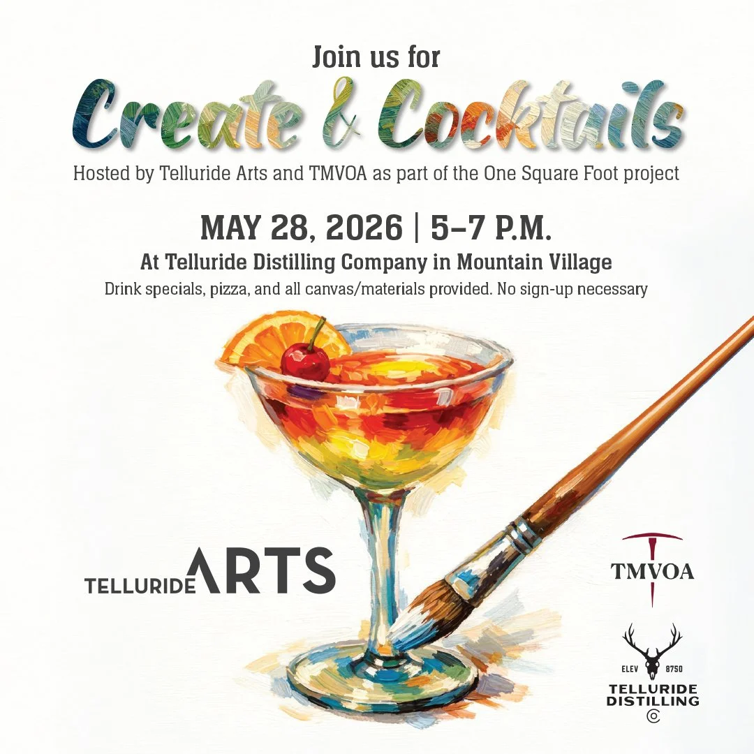 This is Colorado - Community Art Project: "Create &amp; Cocktails" at Telluride Distilling Company