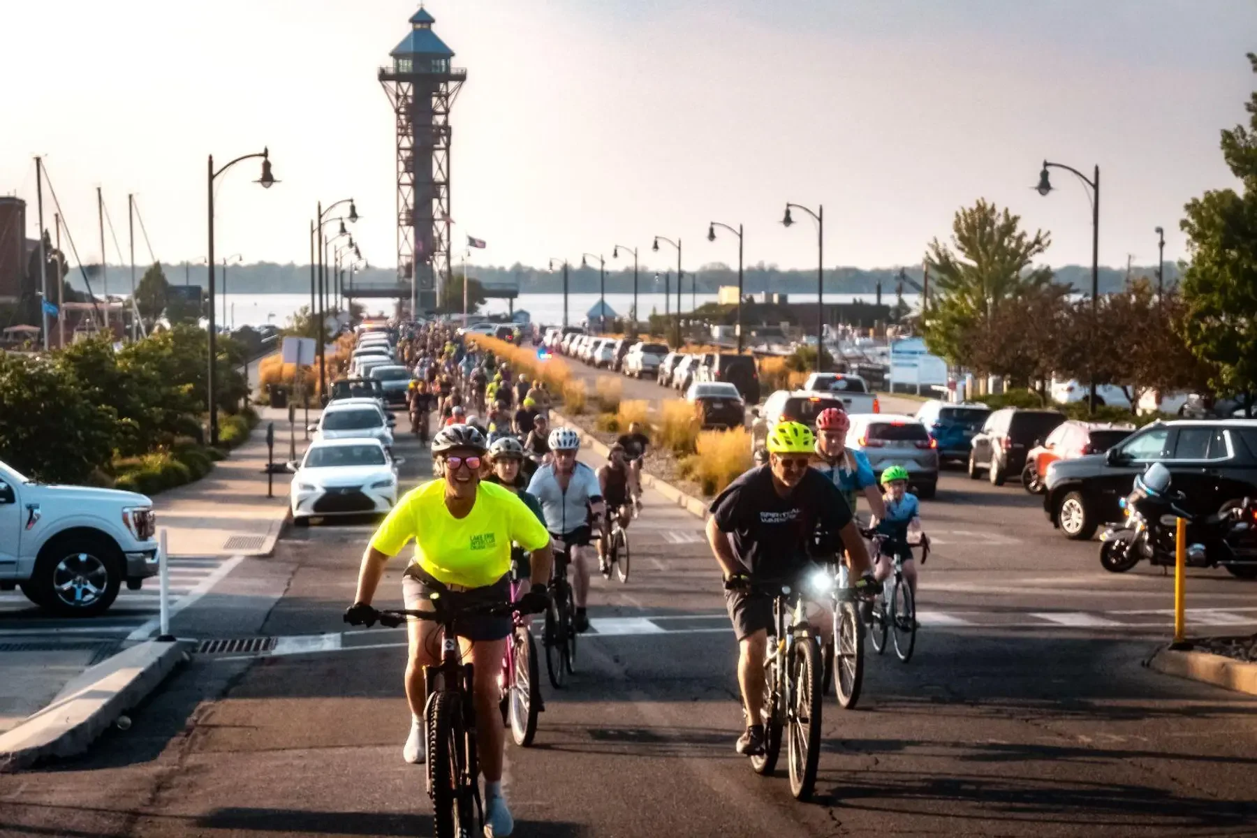 Lake Erie Cyclefest Downtown Slow Roll