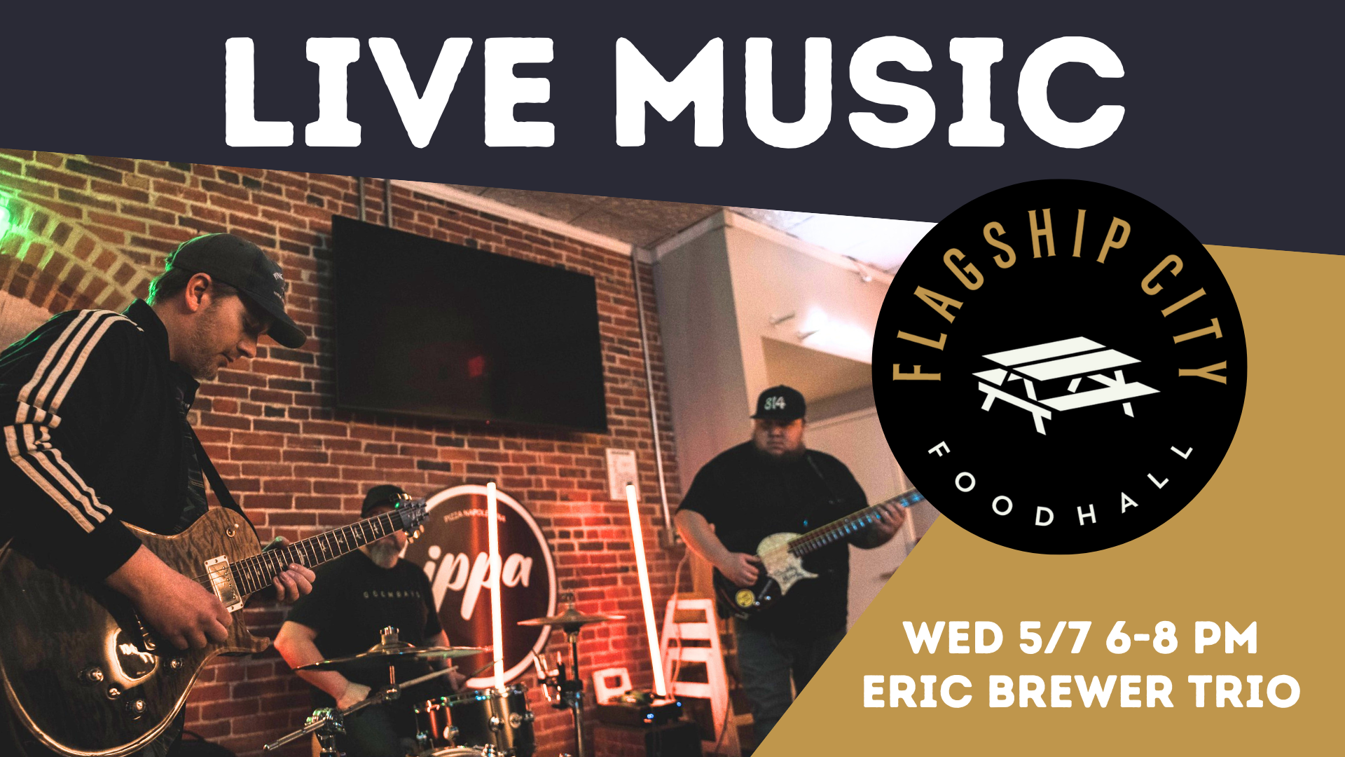 Eric Brewer Trio LIVE at the Food Hall