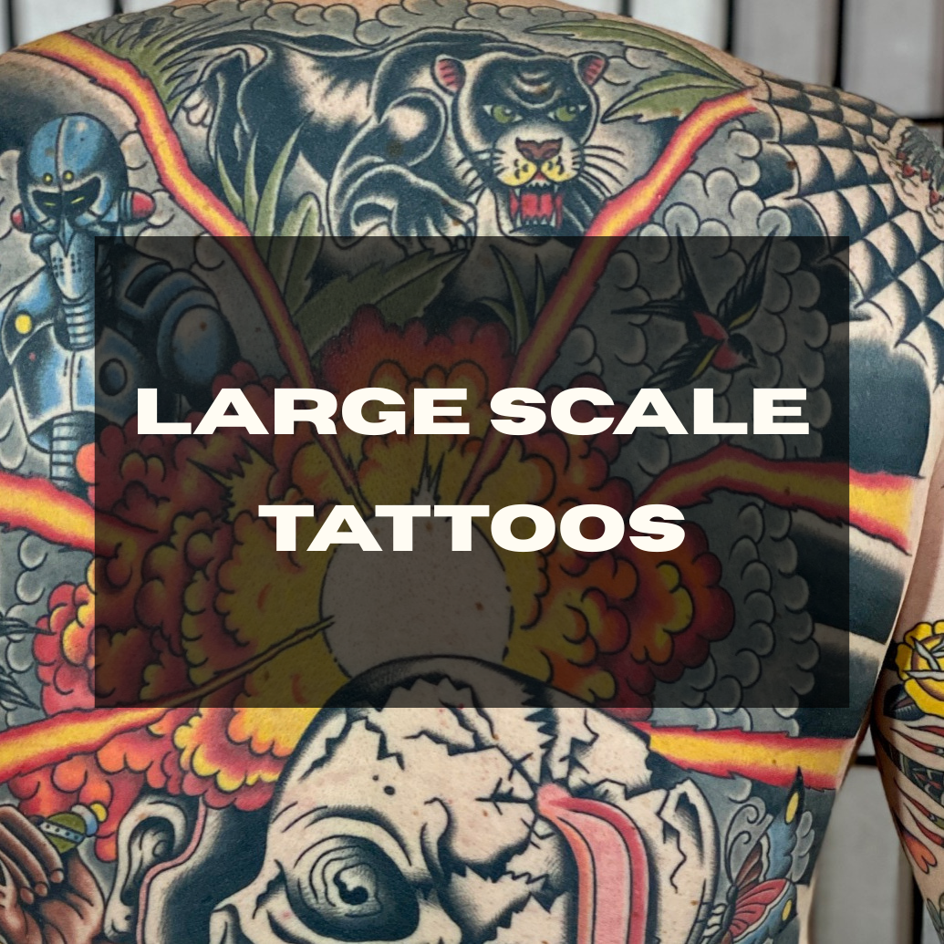Large Scale Tattoos