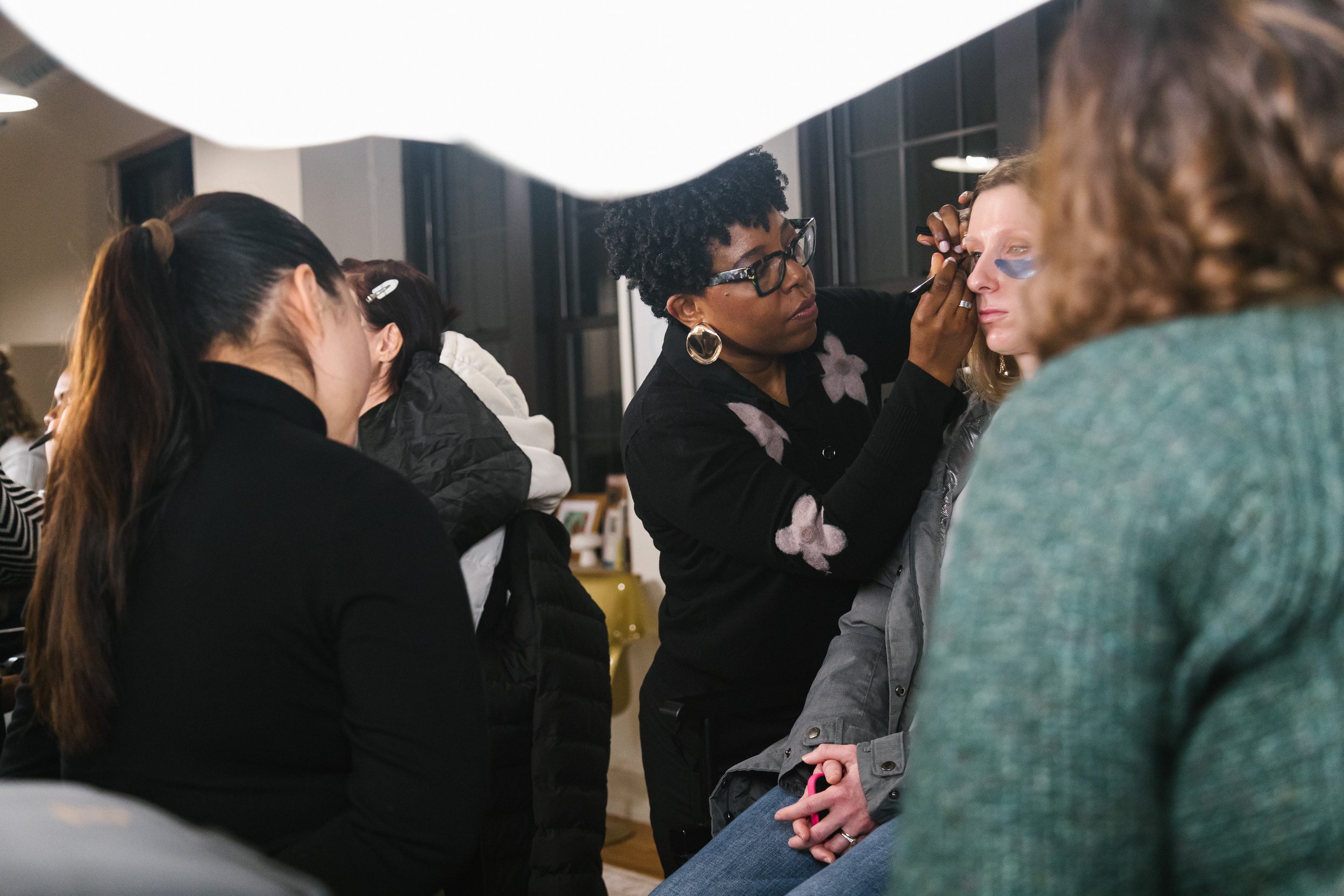 Andrea Samuels Makeup Class