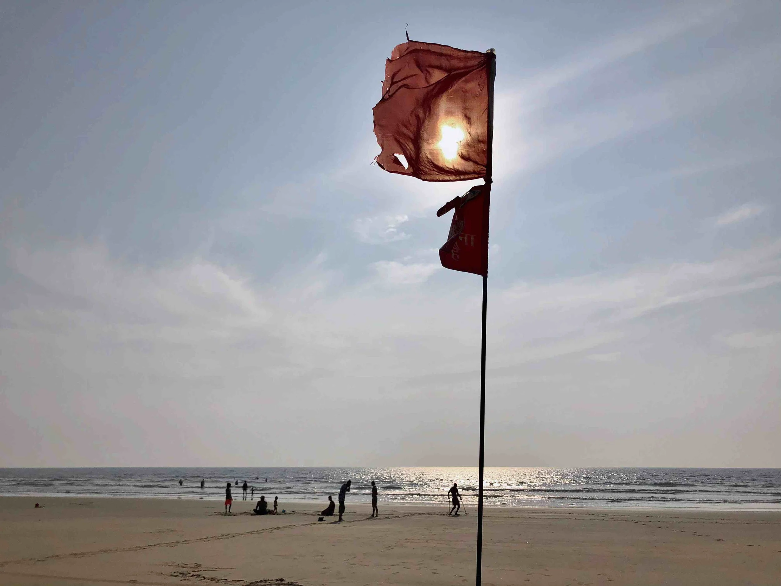 Tattered Banner, Afternoon | Goa, India