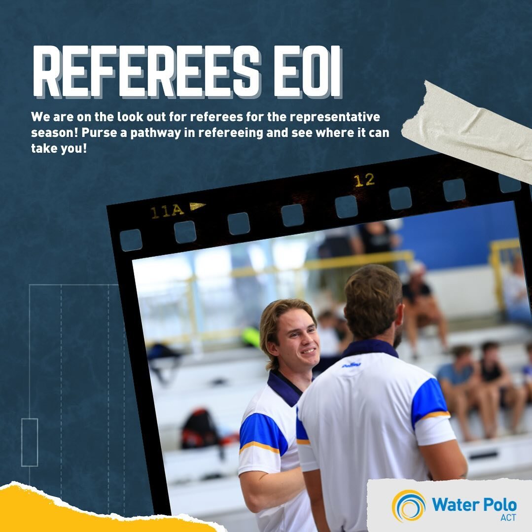 🚨 Referee EOI 🚨

We on the hunt for referees to represent the ACT at a number of events this year including: 

East Coast Challenge - 29/6/24-1/7/24 - Melb
Interstate Challenge - 13/7/24-15/7/24 - CBR
UniSport Nationals - 7/9/24-13/9/24 - CBR
Natio