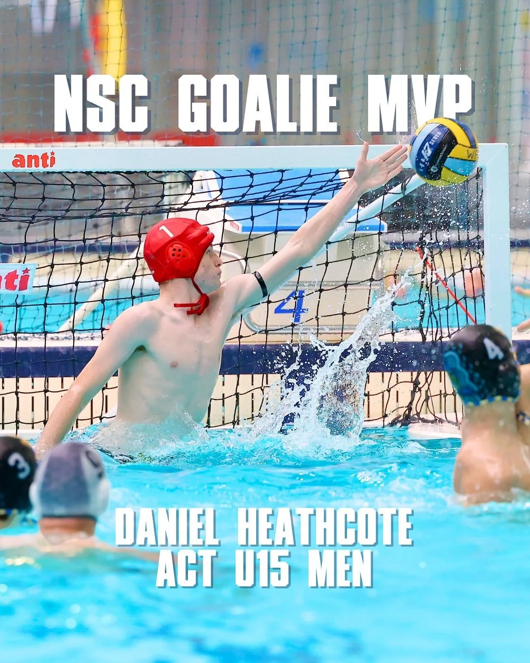 🏆 MVP ALERT 🧤💪

We&rsquo;re proud to announce and congratulate Daniel Heathcote from @vikings_waterpolo who has been awarded Most Valuable Goalie in the U15 Men&rsquo;s division at the 2025 @waterpoloaus National State Championships! 👏🔥

Daniel 