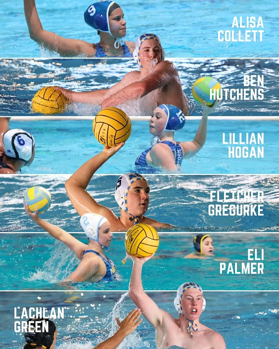 Congratulations to our 6 WPACT juniors selected to the @waterpoloaus 2025 U18 National Age Group Program (NAGP) squads! 🌊👏
These athletes have worked hard to earn their spots in the NAGP, which plays a key role in developing Australia’s futu