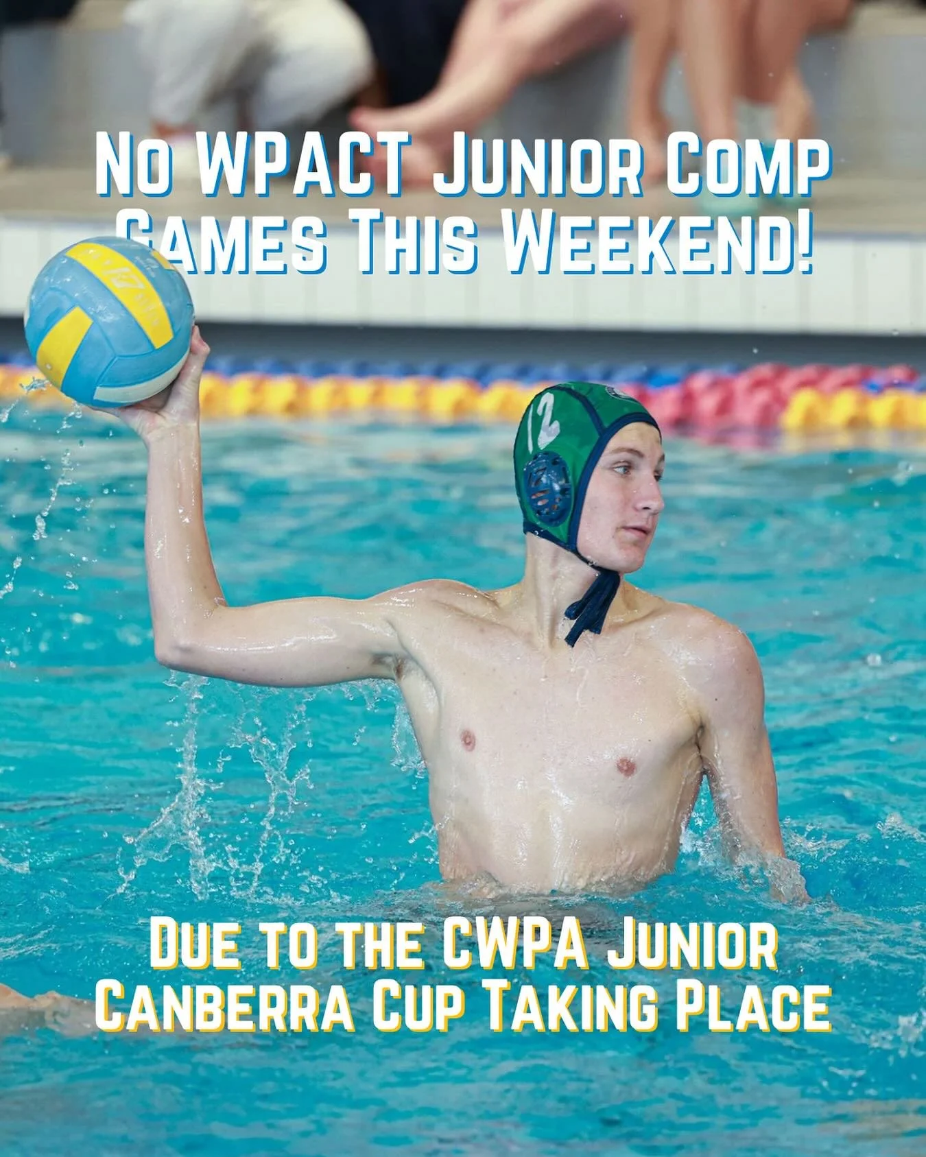 🚨 No Junior Comp Games This Weekend 🚨

A reminder to all teams that there will be no regular WPACT Junior Competition games this weekend, as the Junior Canberra Cup takes over pools across the ACT! 🤽&zwj;♀️🏆🤽&zwj;♂️

Best of luck to all our WPAC