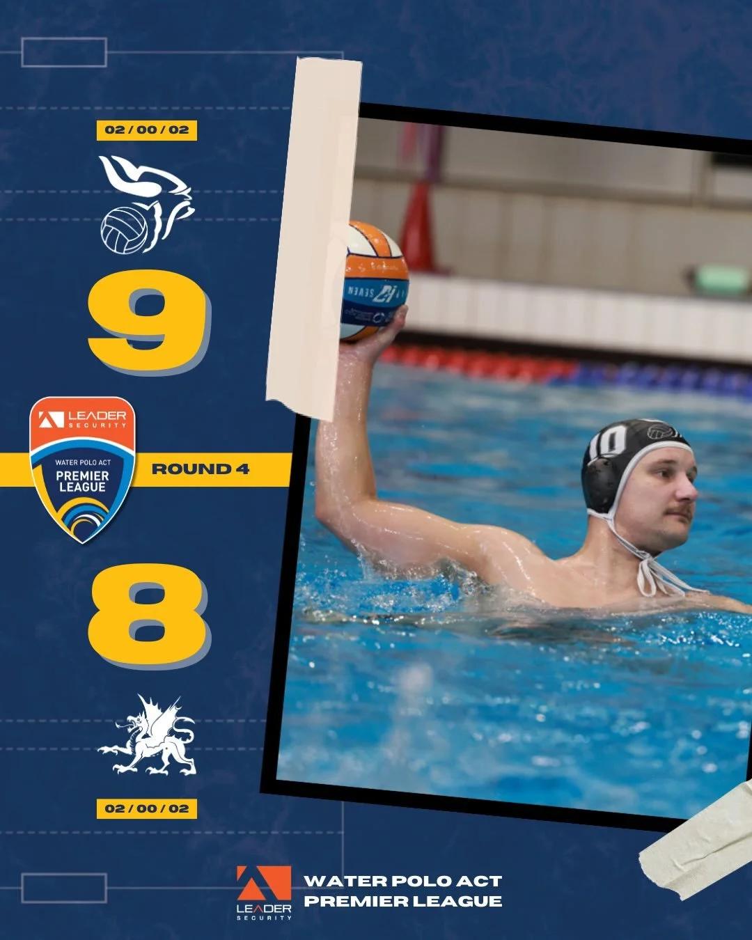 Round 4️⃣ Results 🤽&zwj;♂️
@leadersecurity Premier League 🤽&zwj;♀️

Swipe through to check out the results from Round 4️⃣ of 2025/26 Summer Comp @leadersecurity Premier League! ☀️

#WPACT #waterpolo #canberra #premierleague #thedock #waterpoloaus #