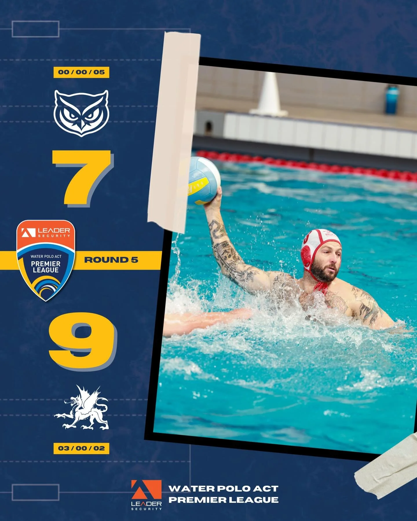 Round 5️⃣ Results 🤽&zwj;♂️
@leadersecurity Premier League 🤽&zwj;♀️

Swipe through to check out the results from Round 5️⃣ of 2025/26 Summer Comp @leadersecurity Premier League! ☀️

#WPACT #waterpolo #canberra #premierleague #thedock #waterpoloaus #