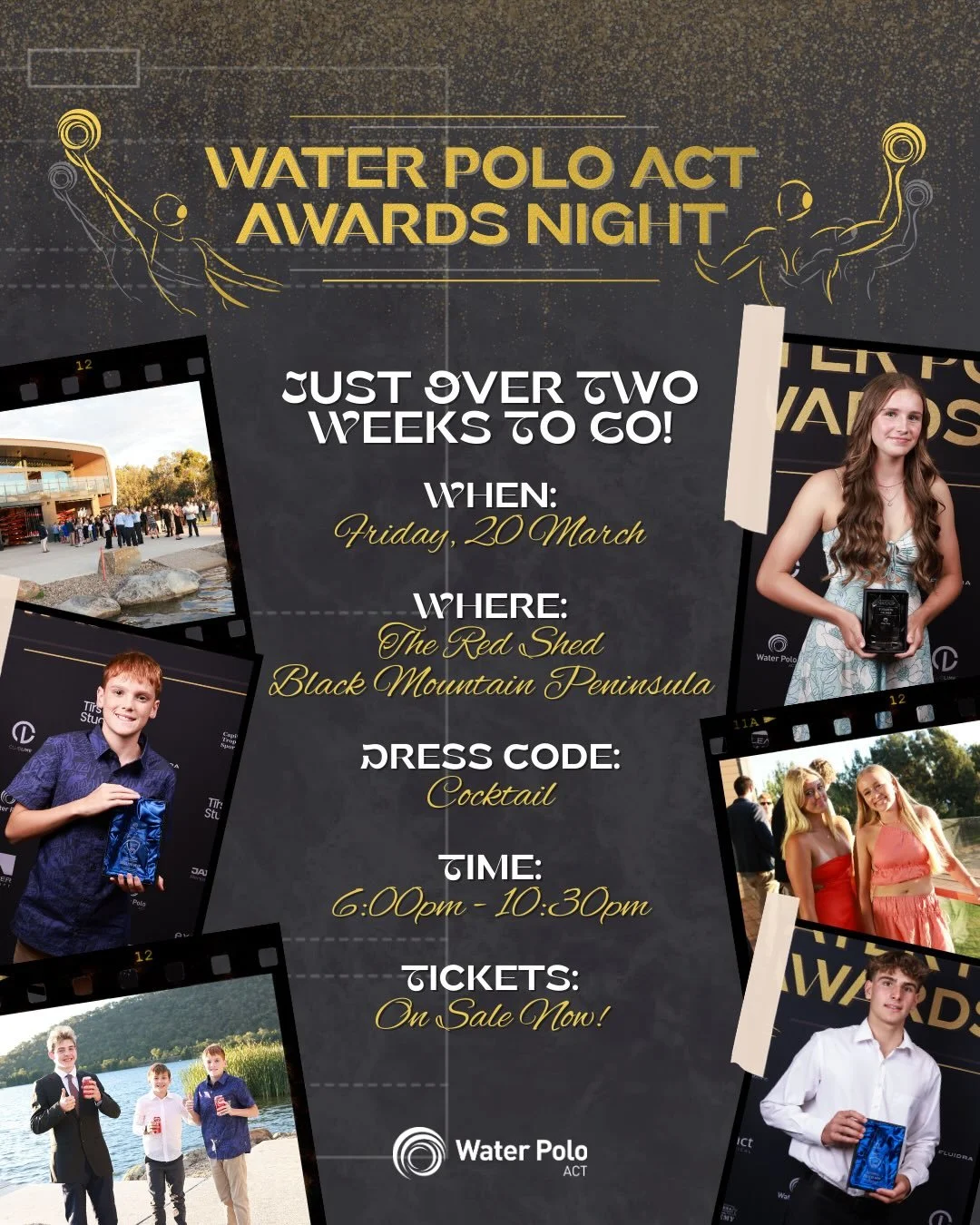 🎟️ WPACT Awards Night &ndash; Tickets Selling Fast! 🎟️

With just over two weeks to go, tickets for our 2025/26 Awards Night are almost 50% sold - and we&rsquo;d love to see a packed room celebrating our incredible water polo community 🙌

If you&r