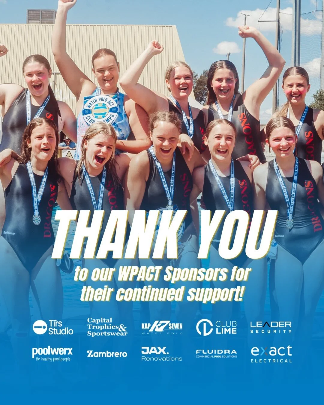 A big thank you to all of our WPACT sponsors for their ongoing support across the summer season, Awards Night, and Finals Day 🙌

We&rsquo;re incredibly lucky to have such a strong group of partners backing our competitions and community. Your suppor