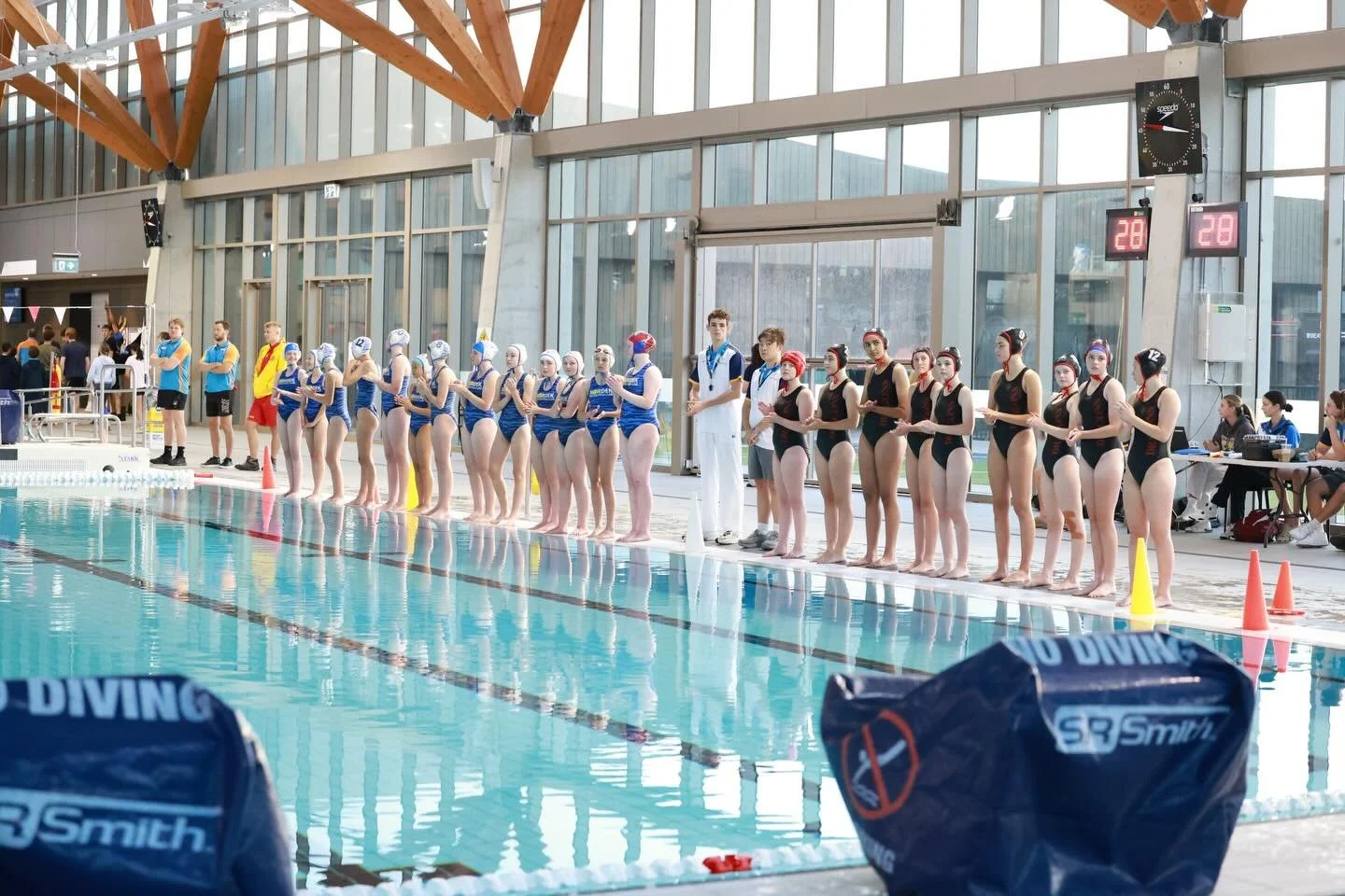 📸 Throwback to our 14&amp;U Girls Grand Final! 🤽&zwj;♀️

A few weeks ago (Saturday 28 March), our 14&amp;U Girls competition wrapped up with a huge Grand Final at Stromlo Leisure Centre!

🏆 It was a rematch of last year&rsquo;s decider, with @nord