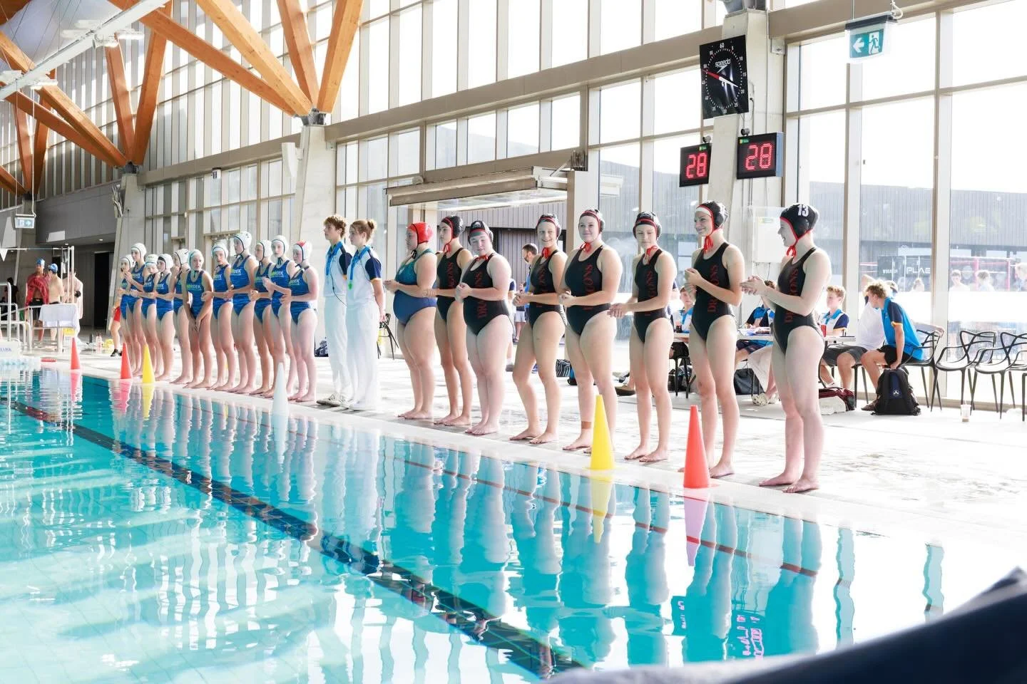 16&amp;U Girls Grand Final Action Shots! 🤽&zwj;♀️📸

Last month on Saturday 28 March, our 16&amp;U Girls competition wrapped up with a big Grand Final at @stromlo_leisure_centre.

🏆 It was a top-of-the-table clash between @nordek.waterpolo Blue and