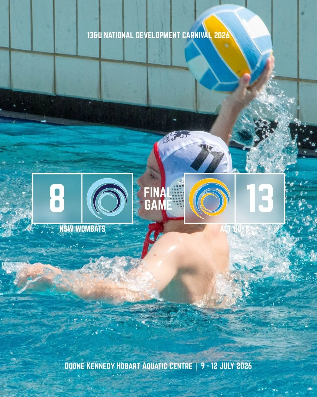 13&amp;U National Development Carnival &ndash; ACT Boys 🤽&zwj;♂️

A great way to finish the tournament! 👏

Our WPACT 13&amp;U Boys wrapped up their 2026 National Development Carnival campaign with a 13&ndash;8 win over @waterpolonsw Wombats in thei