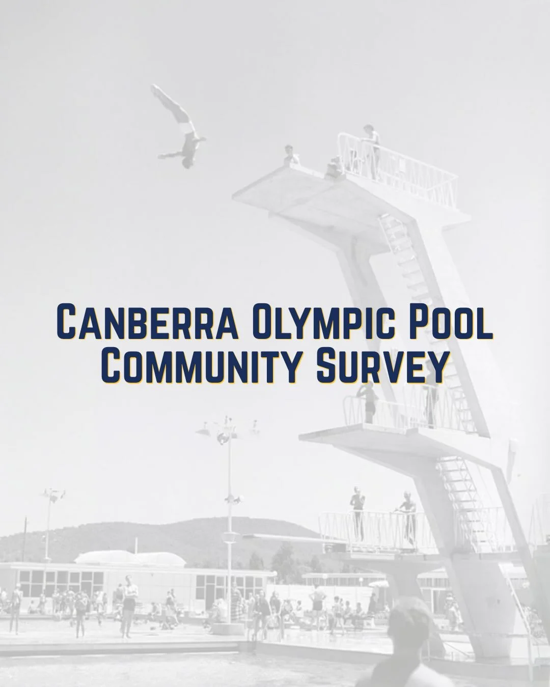 Canberra Olympic Pool Community Survey 🏊&zwj;♀️

The National Trust (ACT) is seeking community feedback on the Canberra Olympic Pool. The survey aims to better understand what the community values about Canberra Olympic Pool, including its facilitie