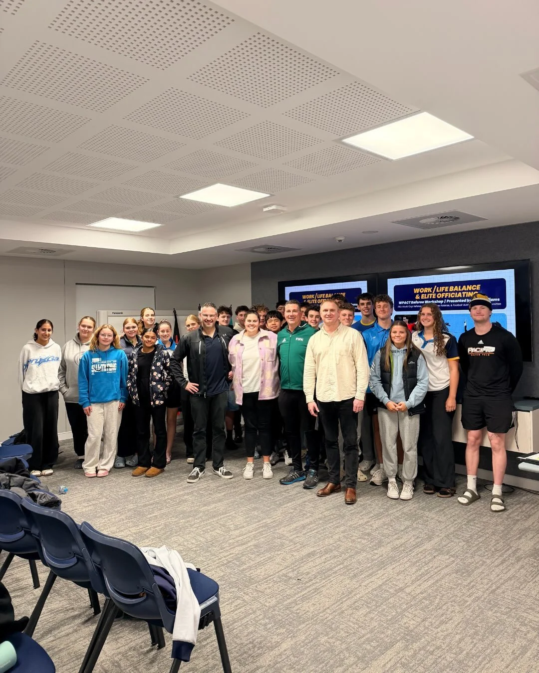 WPACT Referee Mentor Program Wrap-Up 🤽&zwj;♂️📚

What a fantastic weekend of learning, development and mentoring at our WPACT Referee Mentor Program! 👏

Across two days, our local referees learned from some of Australia&rsquo;s most experienced off