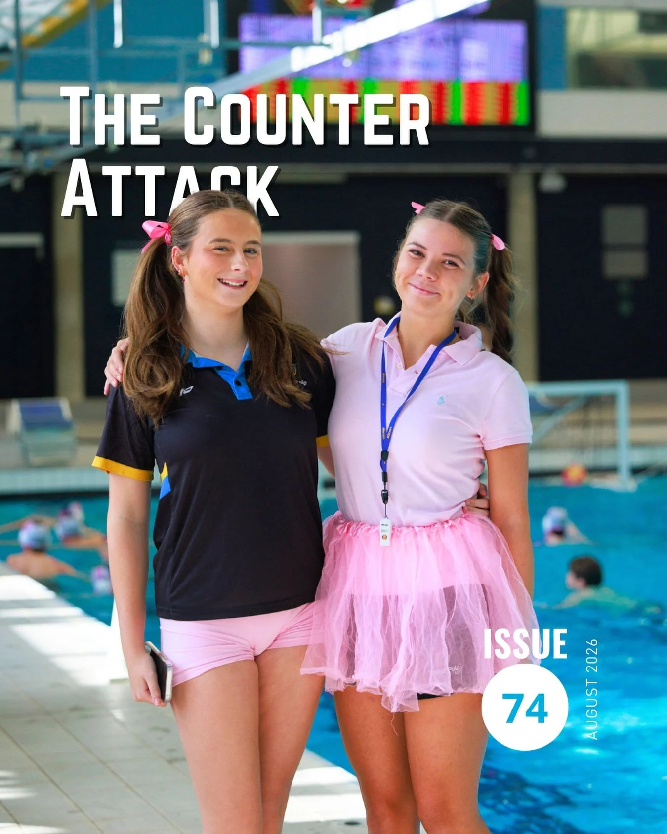 The Counter Attack - Issue 7️⃣4️⃣
August 2026 🤽&zwj;♀️

In this edition of the Counter Attack:
🔵 @poolwerxcanberra Sponsor Highlight
🟡 Latest Update
🔵 Referee News Update
🟡 News From Wagga
🔵 National Water Polo Day!
🟡 WPACT Members Survey
🔵 W