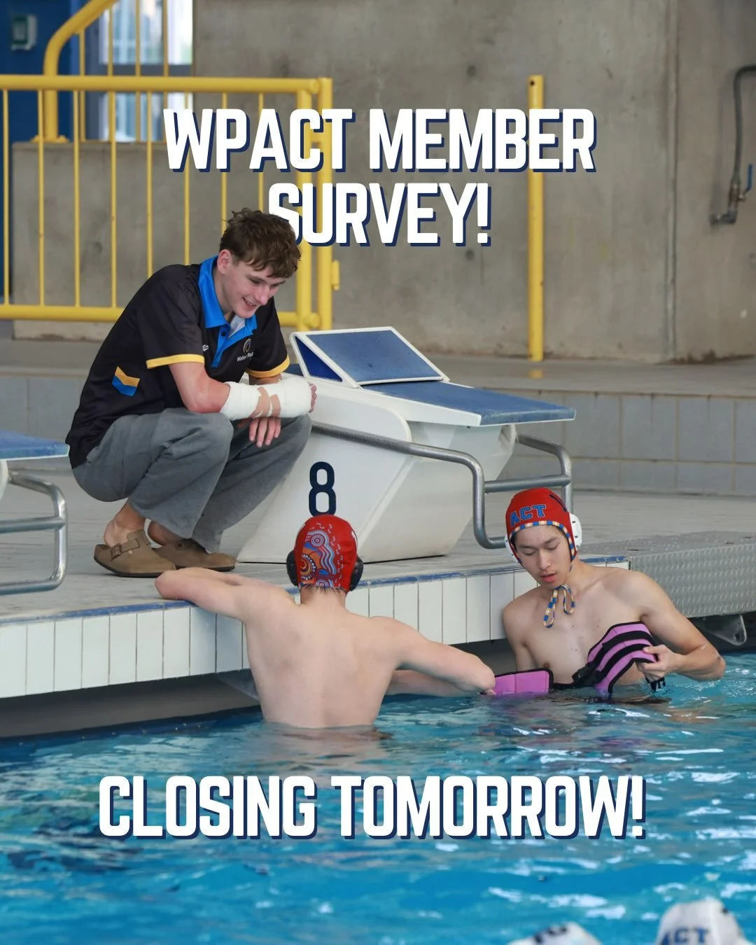 WPACT MEMBER SURVEY &ndash; CLOSING TOMORROW! 📣🤽&zwj;♂️🤽&zwj;♀️

There&rsquo;s still time to have your say in the WPACT Member Survey, which closes tomorrow, Friday 4 September.

We&rsquo;d really appreciate it if our members could take the time t